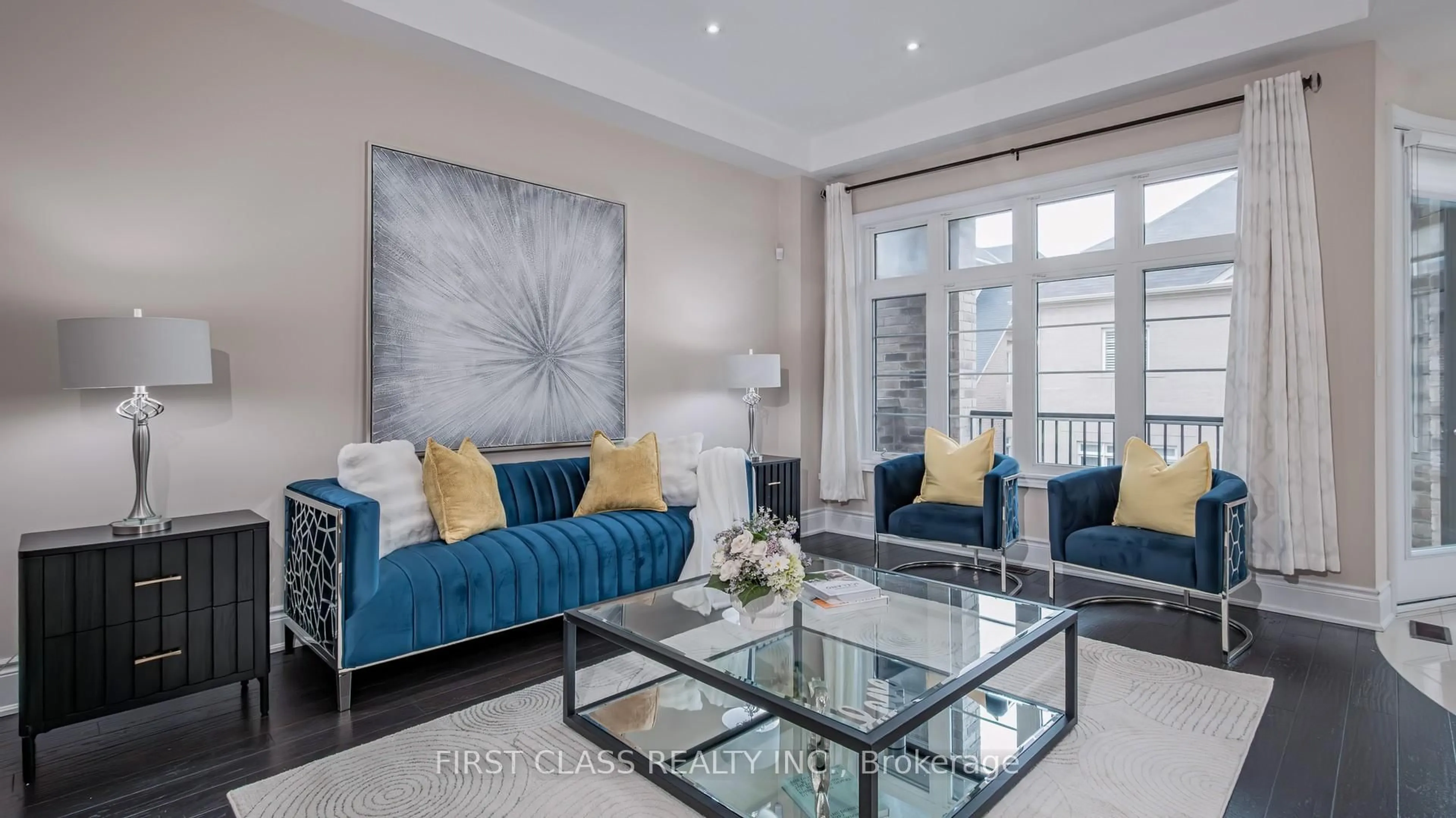 Living room with furniture, unknown for 95 Abner Miles Dr, Vaughan Ontario L6A 4X4