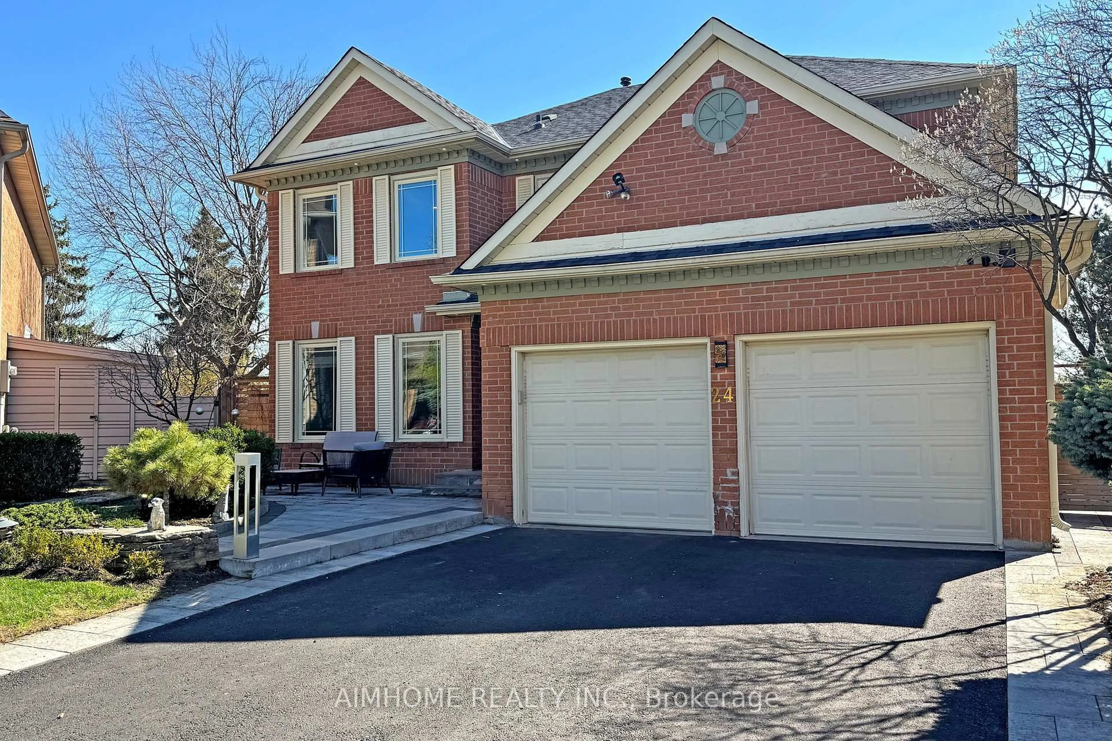 Home with brick exterior material, street for 24 Tilman Circ, Markham Ontario L3P 6A6