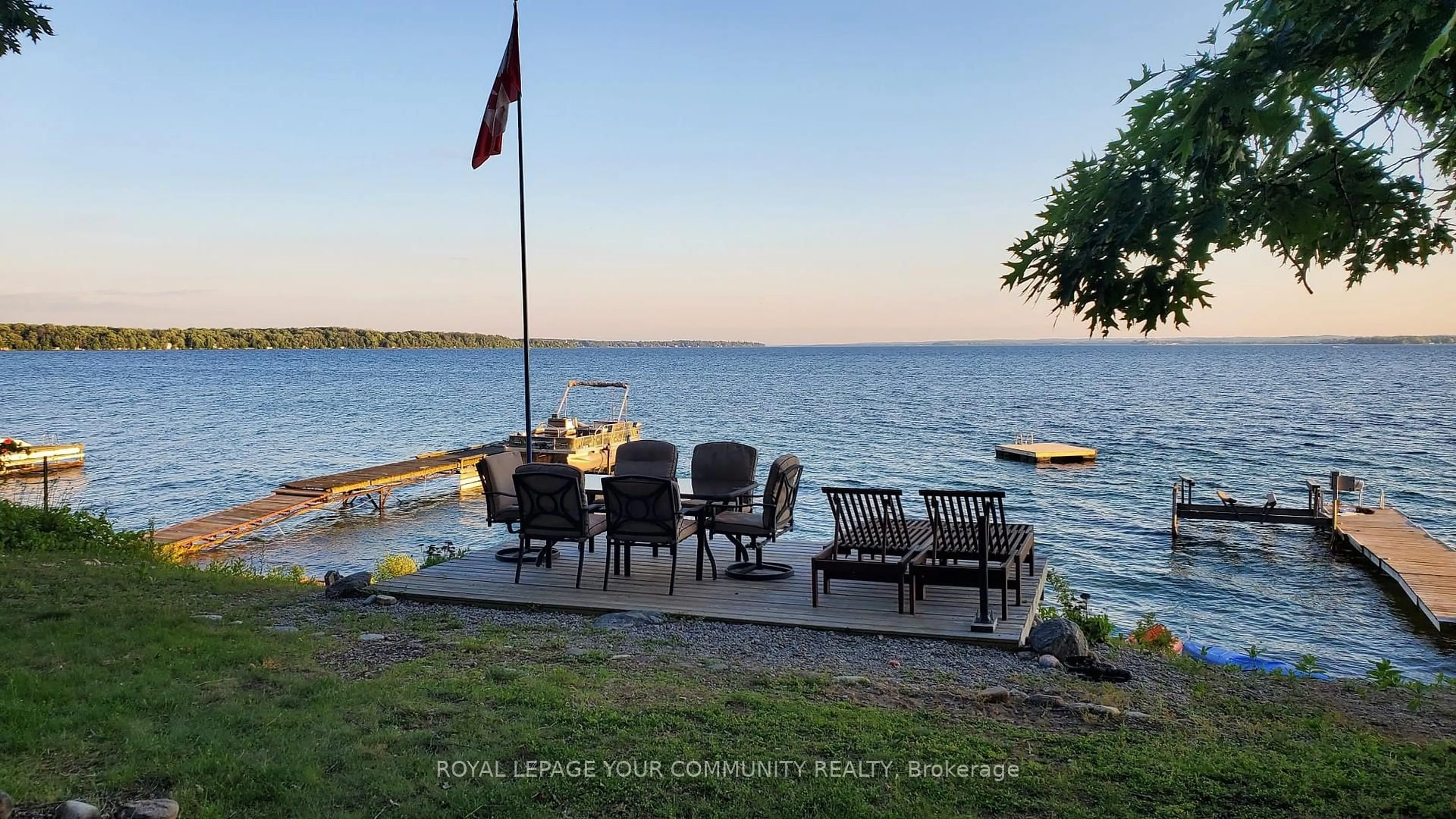 Patio, water/lake/river/ocean view for LOT 50 FOX ISLAND N/A, Georgina Islands Ontario L4P 3E9