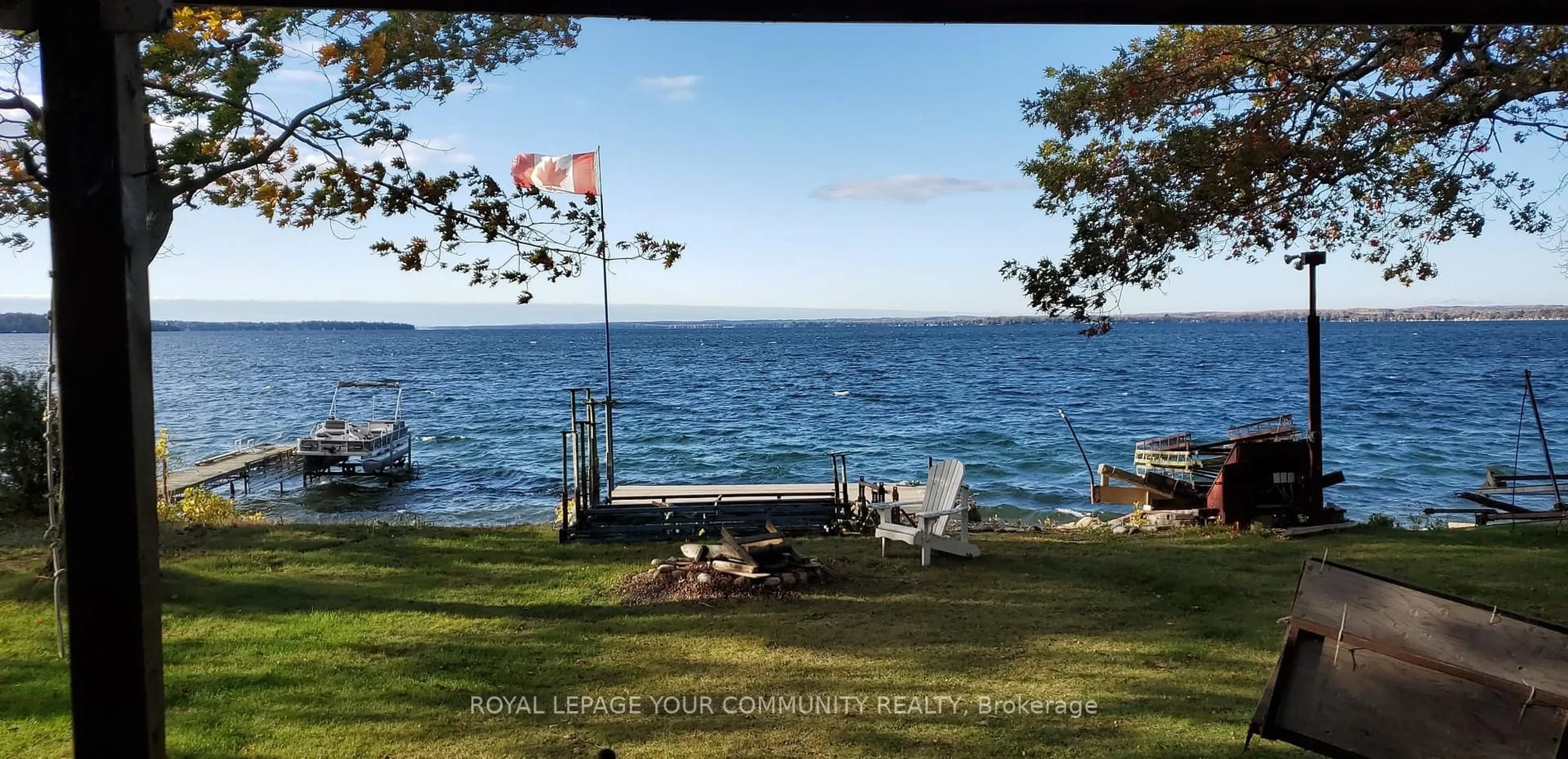 Patio, water/lake/river/ocean view for LOT 50 FOX ISLAND N/A, Georgina Islands Ontario L4P 3E9