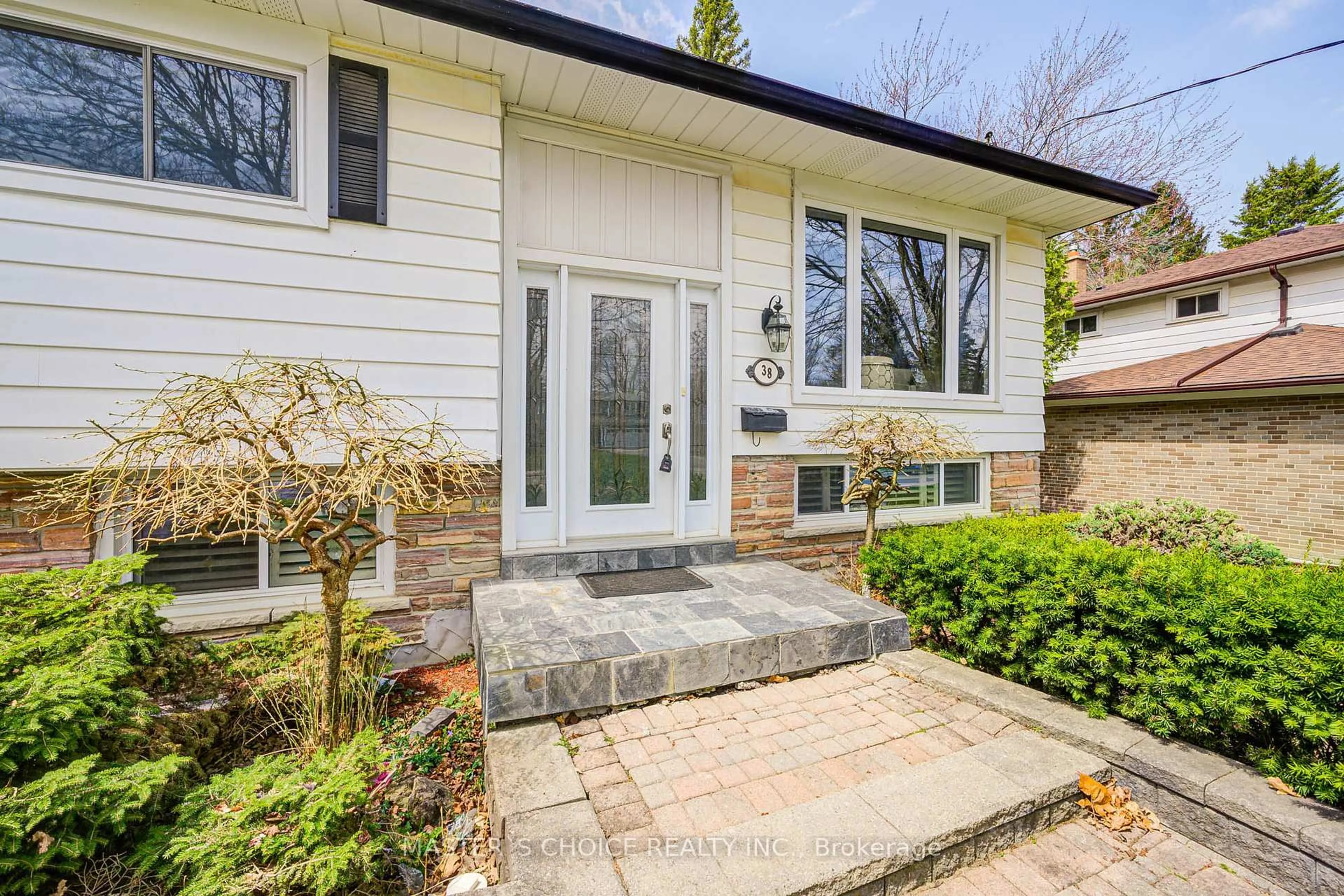 Home with brick exterior material, street for 38 Sciberras Rd, Markham Ontario L3R 2J3