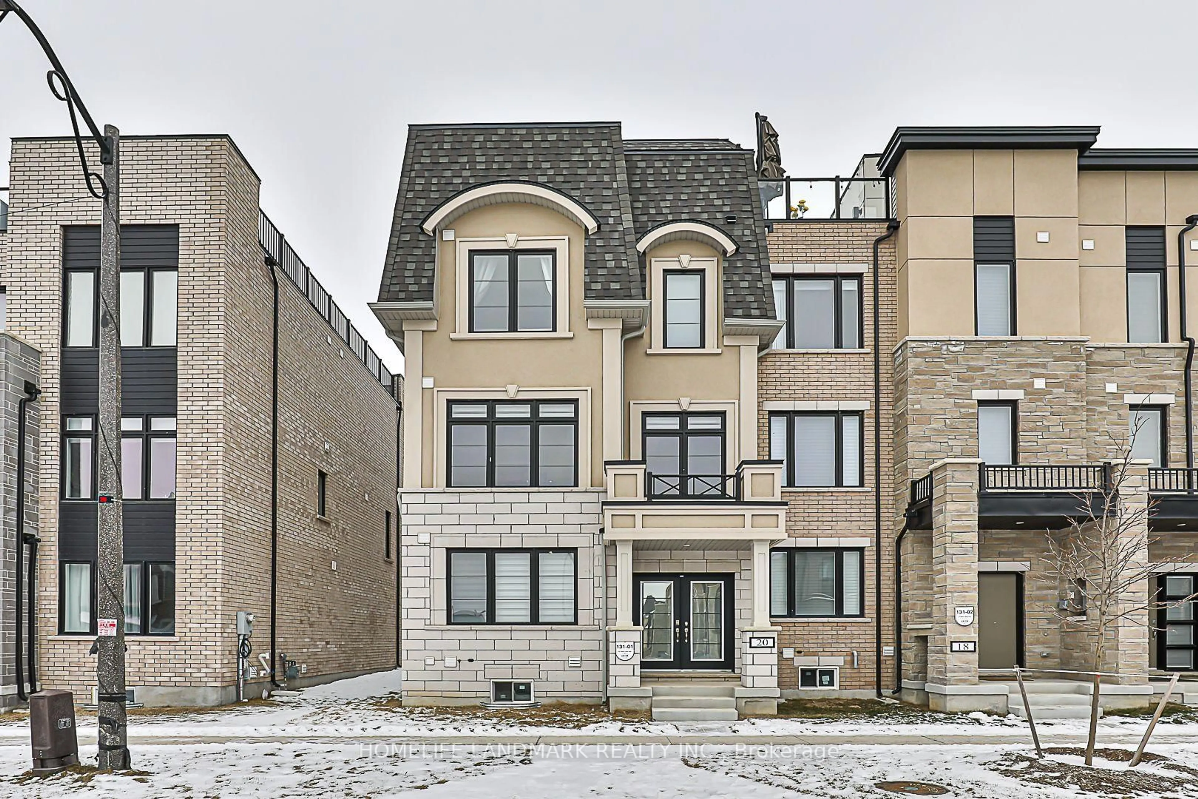 Home with brick exterior material, street for 20 Percy Rye Ave, Markham Ontario L6C 3K2