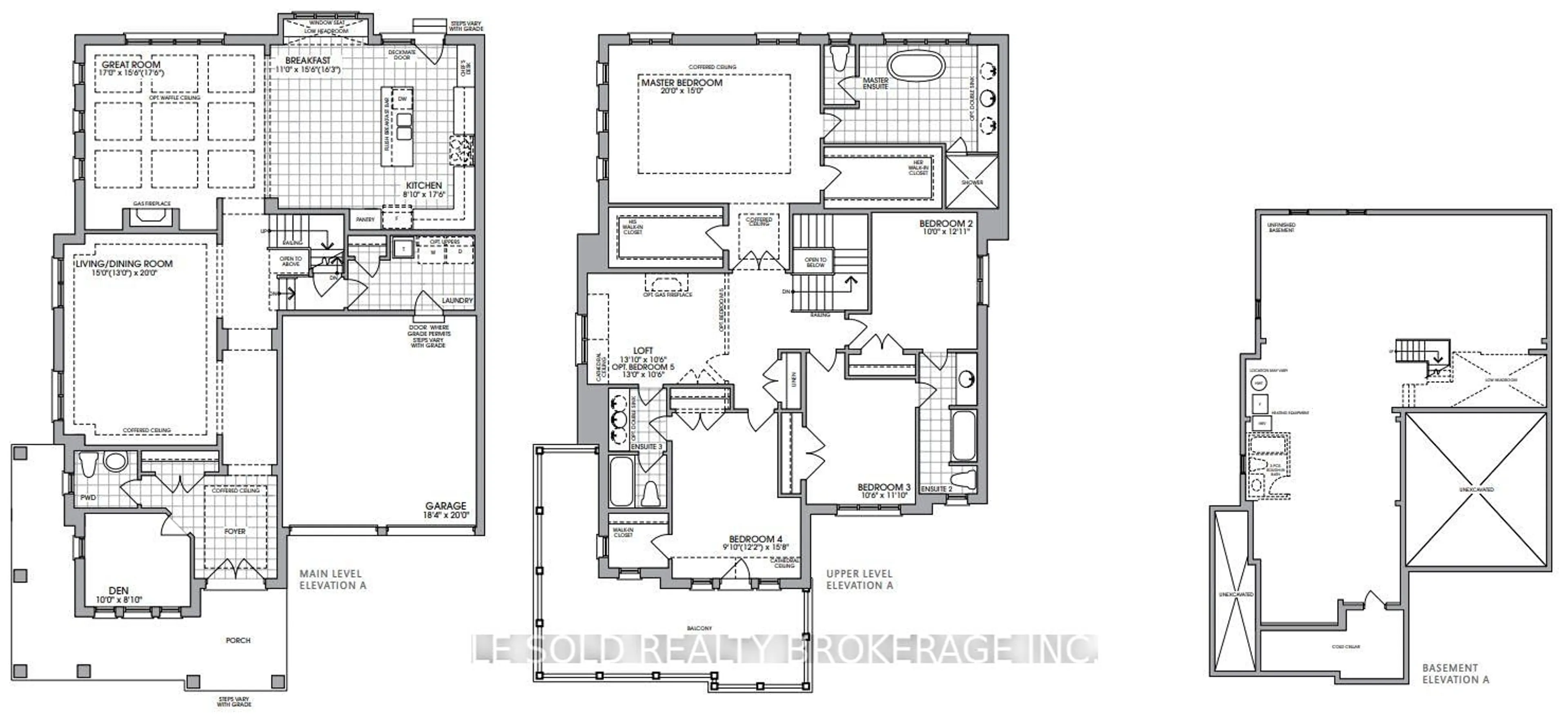 Floor plan for 51 Spruce Ave, East Gwillimbury Ontario L9N 0S8