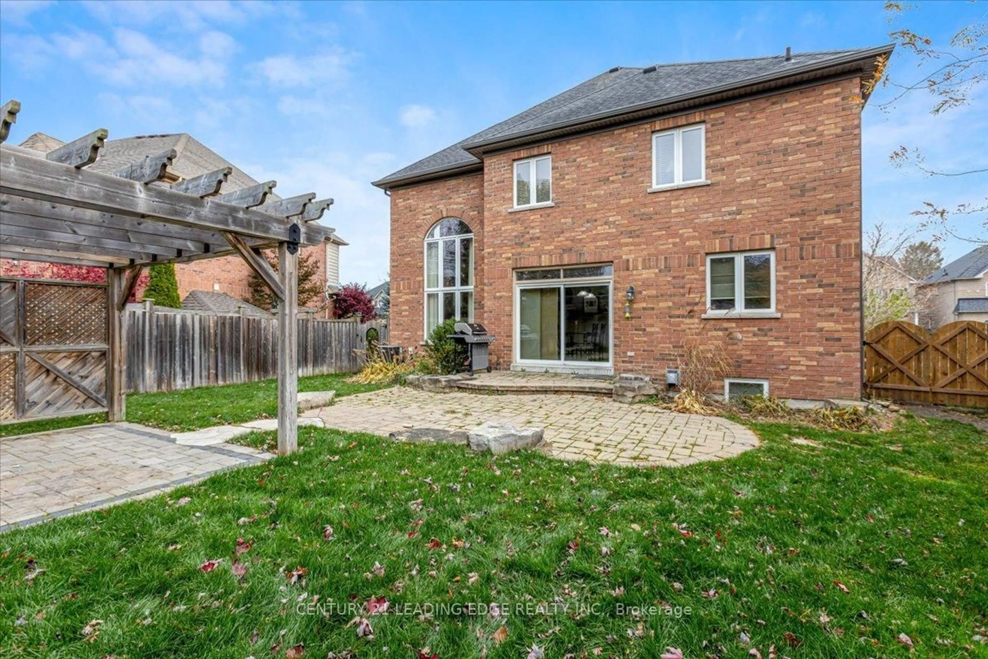 Home with brick exterior material, street for 55 CAMPBELL Dr, Uxbridge Ontario L9P 0B3