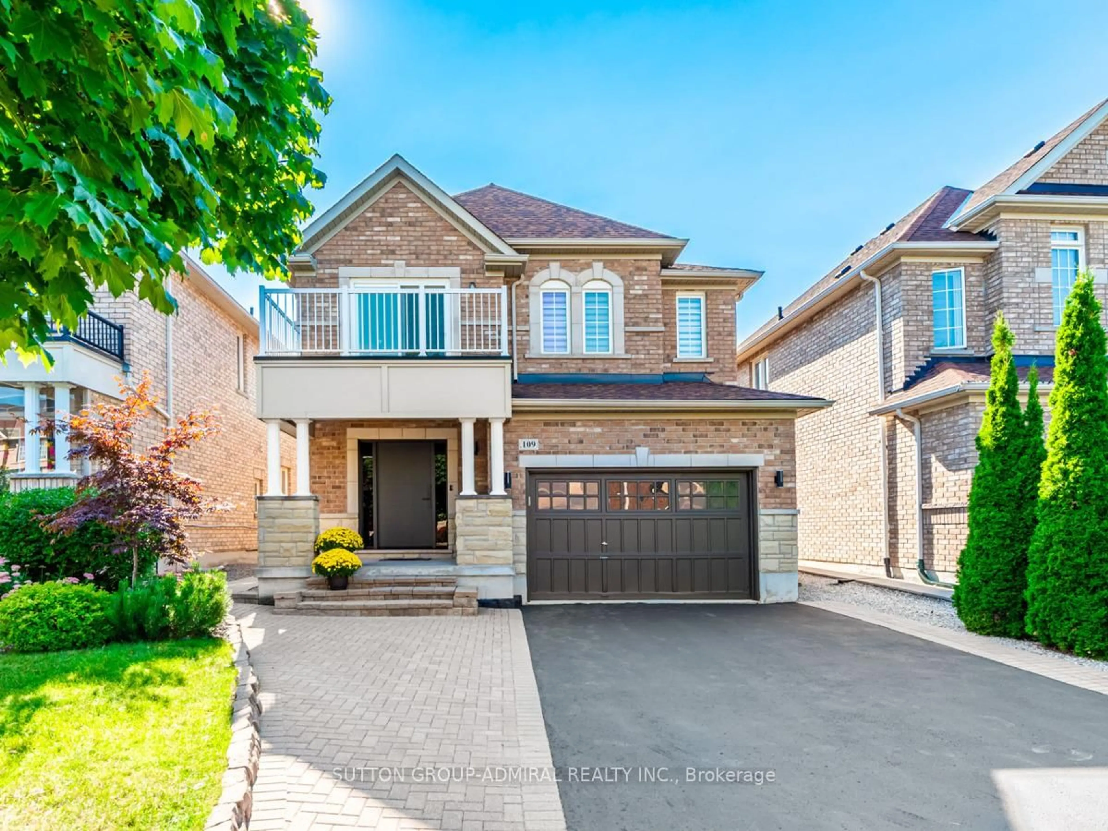 Home with brick exterior material, street for 109 Barli Cres, Vaughan Ontario L6A 4S2