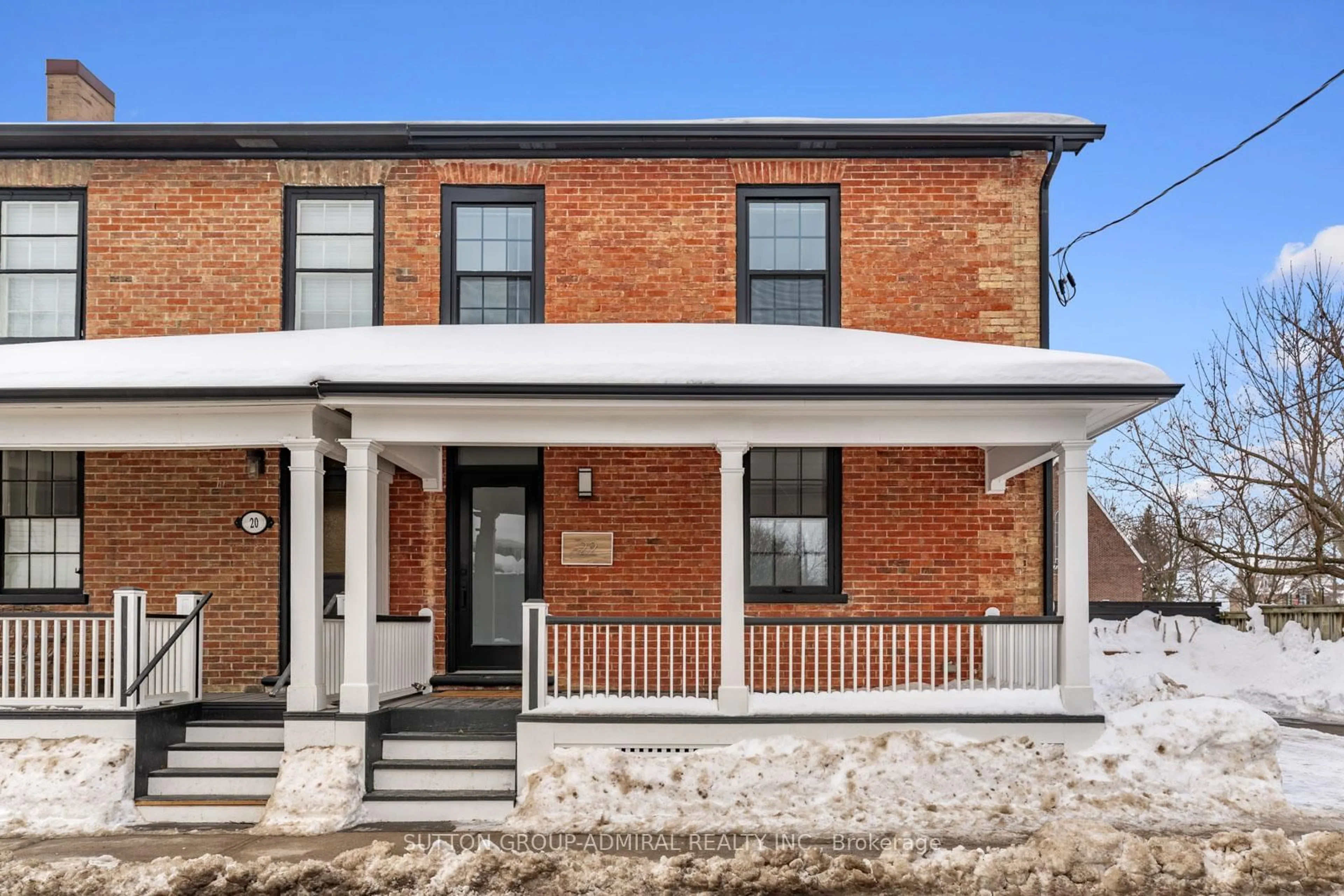 Home with brick exterior material, street for 22 George St, Markham Ontario L3P 2R7