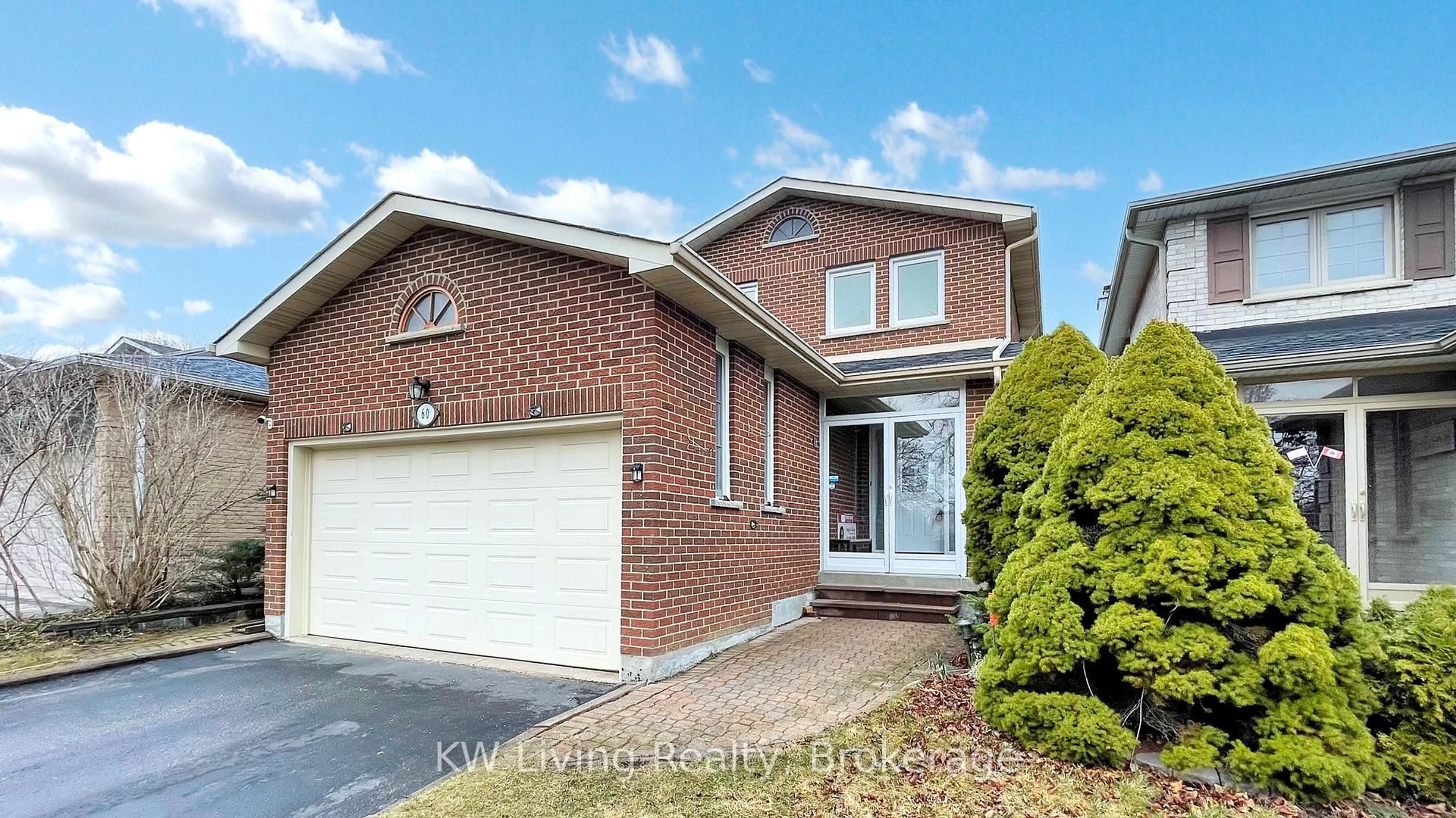 Home with brick exterior material, street for 60 Graham Cres, Markham Ontario L3P 4M1