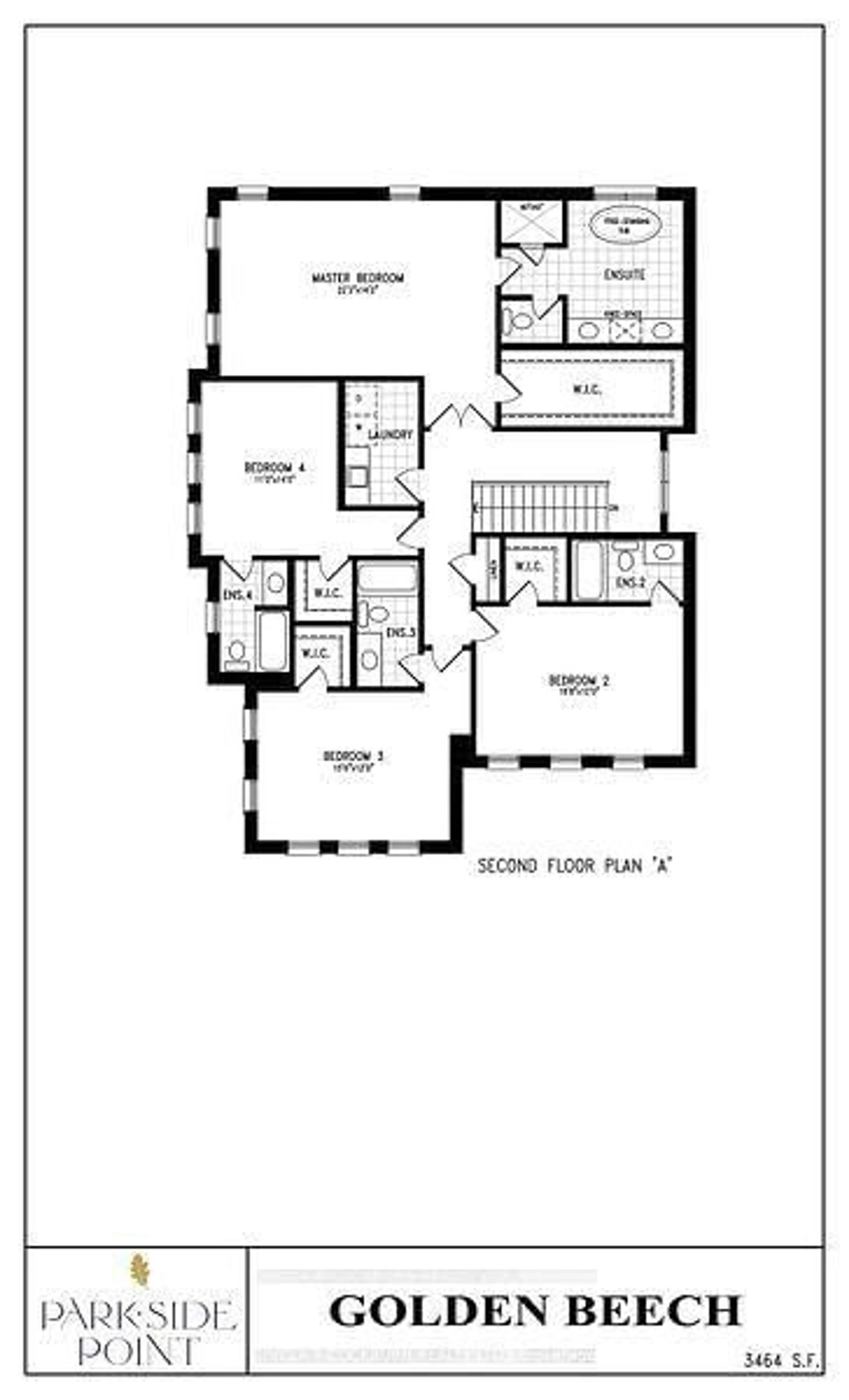 Floor plan for 198 Prince Regent St, Markham Ontario L6C 0H3