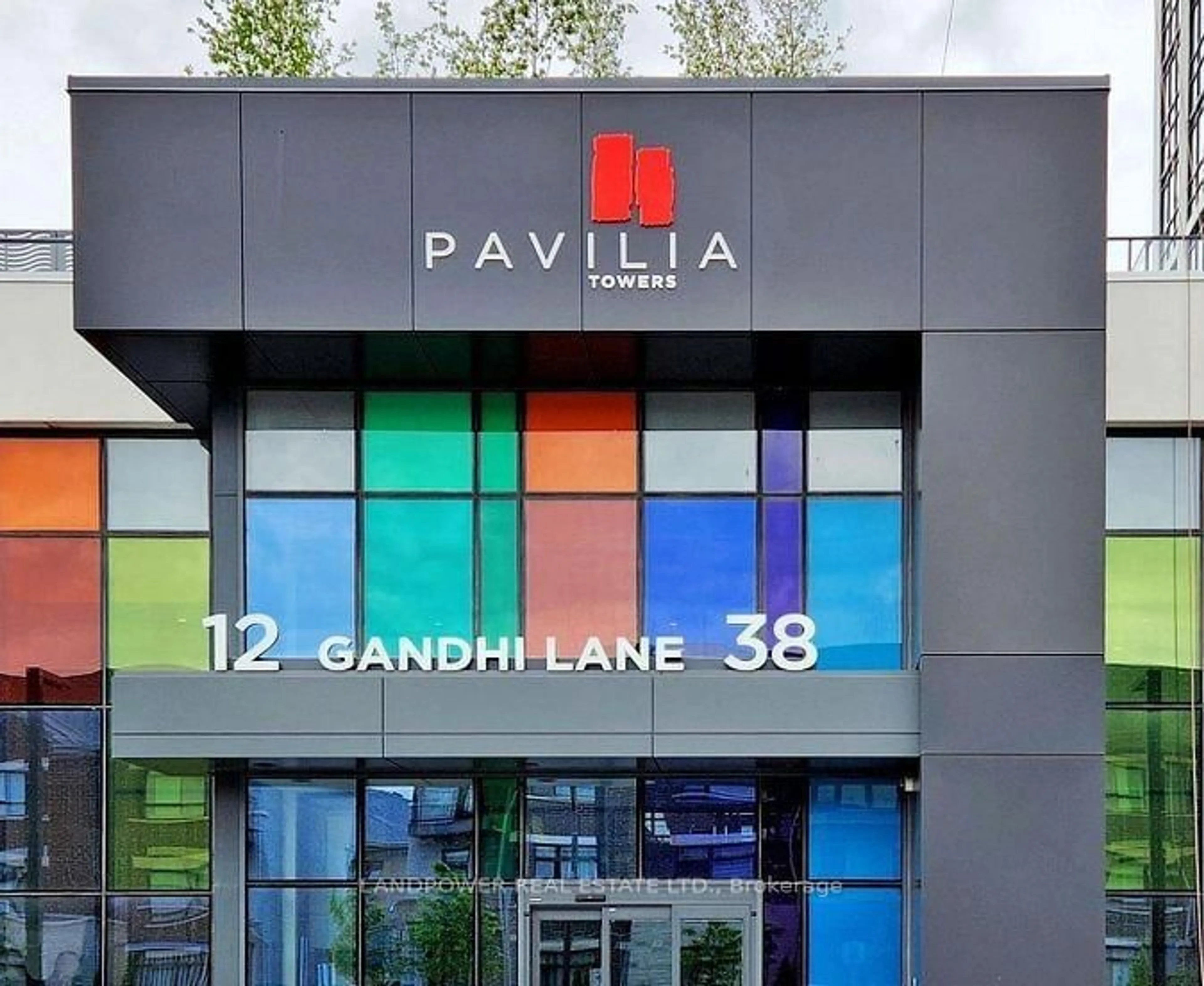 Patio, building for 38 Gandhi Lane #2003, Markham Ontario L3T 0G9