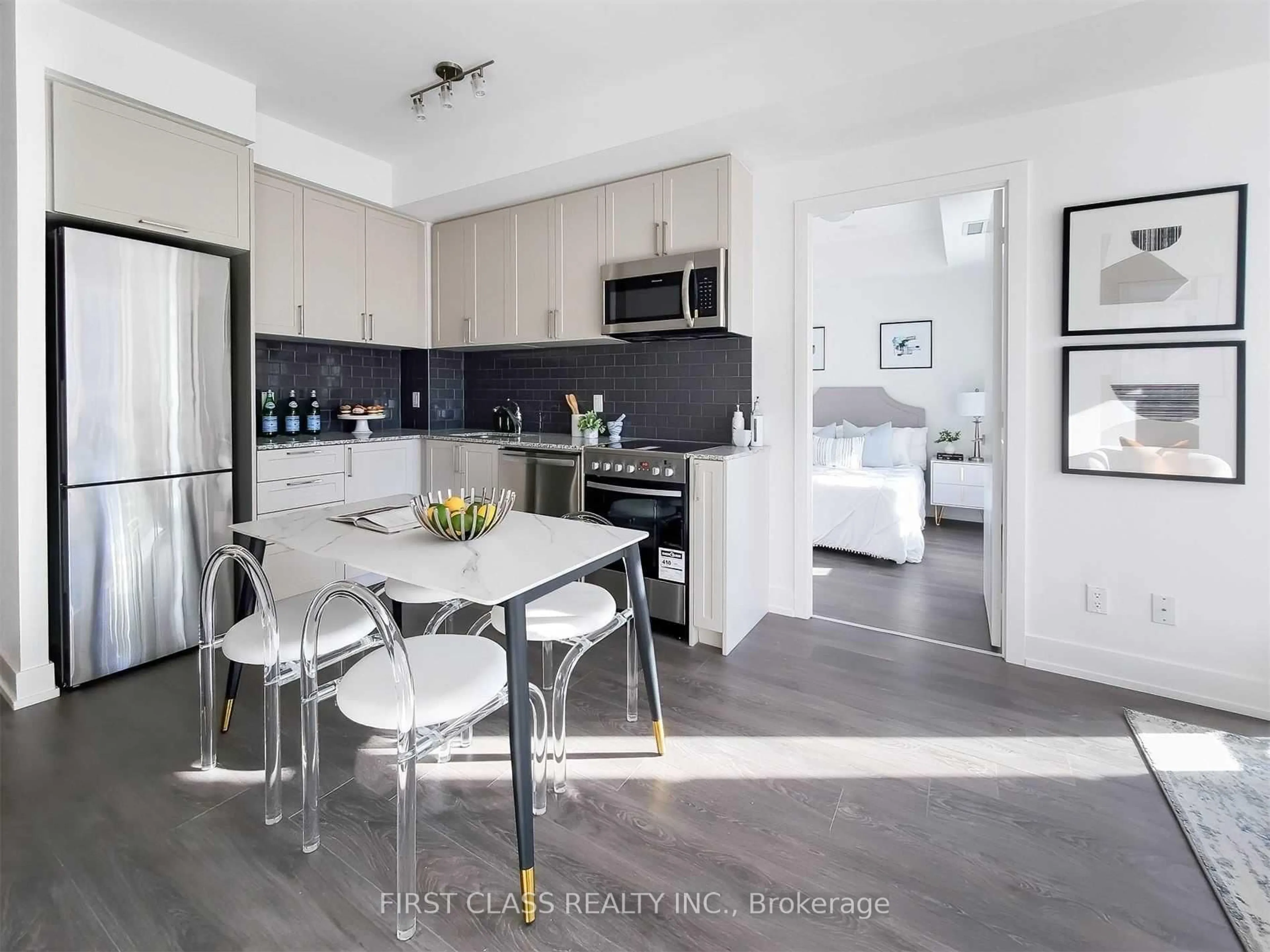 Open concept kitchen, unknown for 268 Buchanan Dr #511W, Markham Ontario L3R 8G9