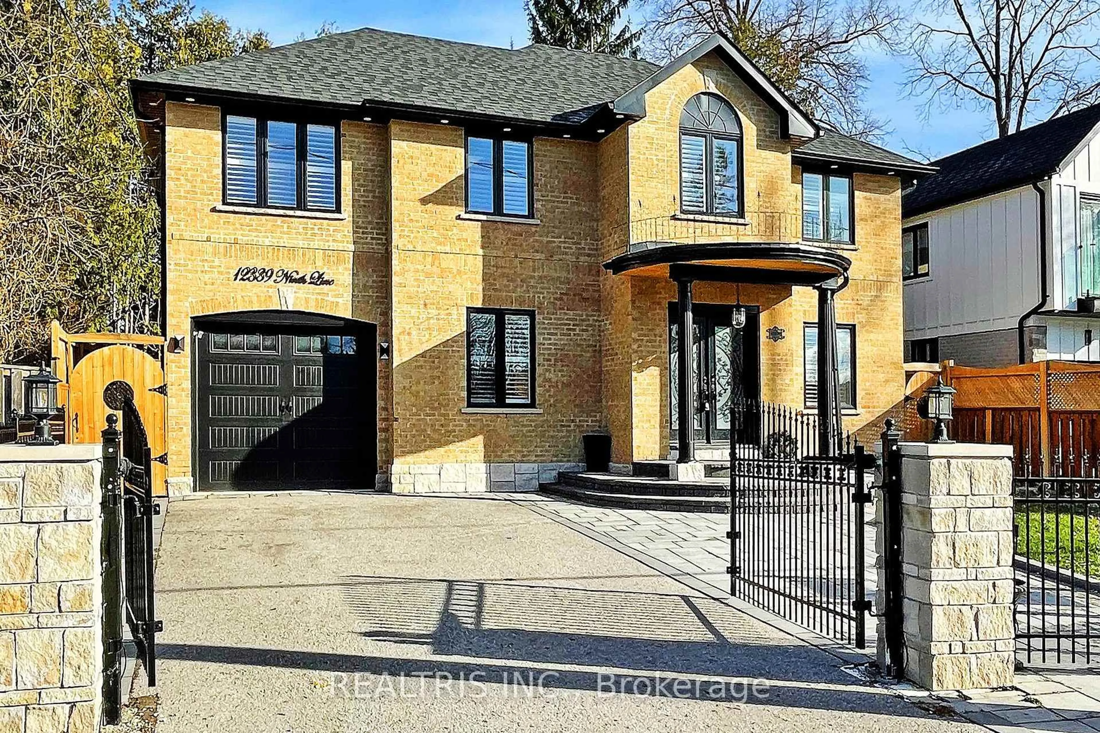 Home with brick exterior material, street for 12339 Ninth Line, Whitchurch-Stouffville Ontario L4A 1C2