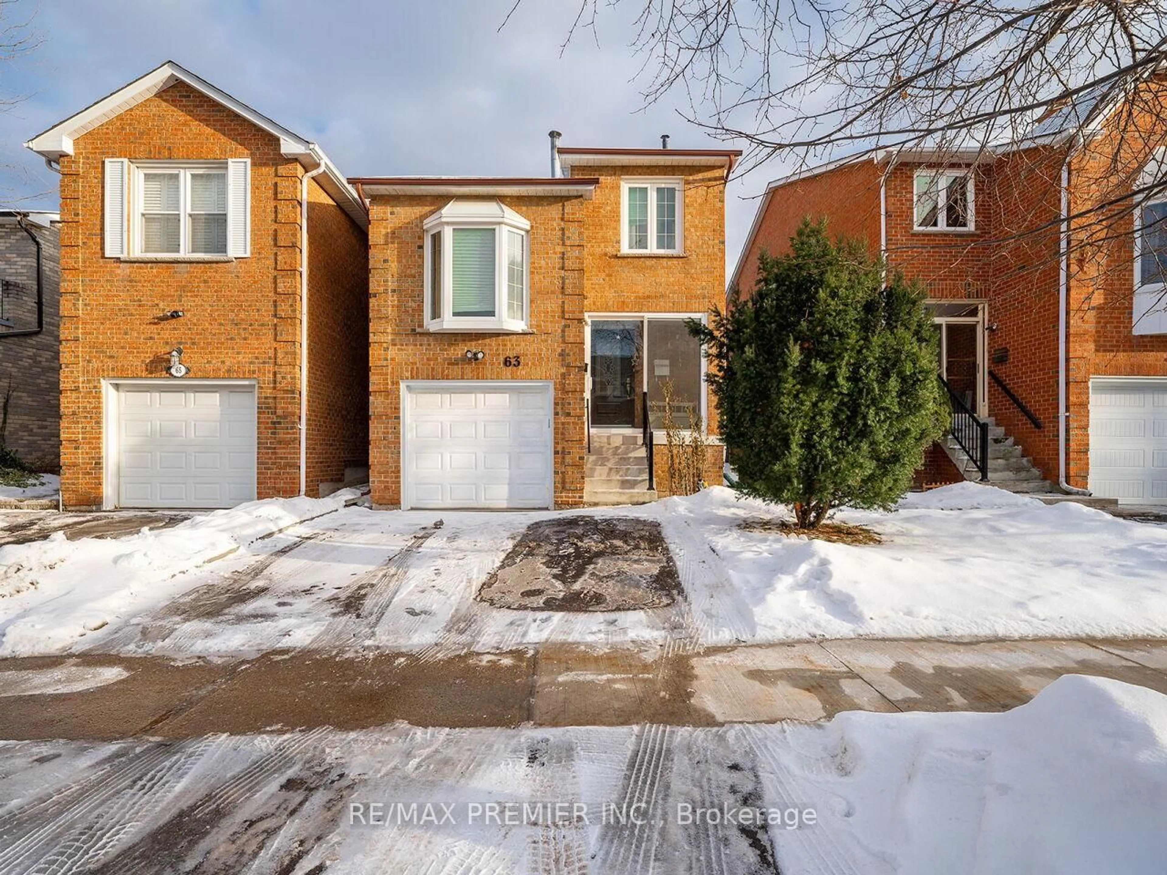Home with brick exterior material, street for 63 New Seabury Dr, Vaughan Ontario L4K 2B7