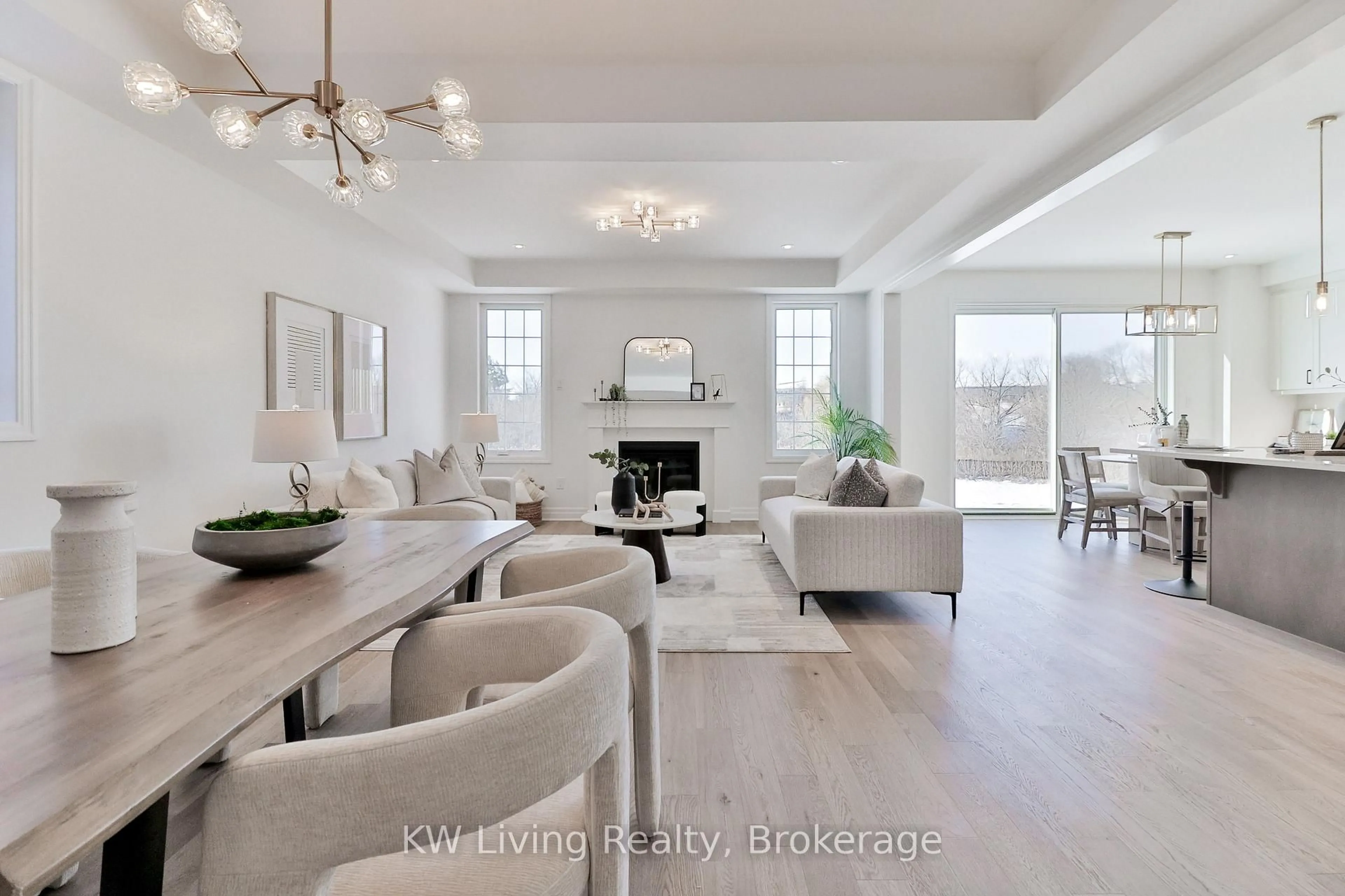 Living room with furniture, unknown for 18 Berczy Manor Cres, Markham Ontario L6C 3M2
