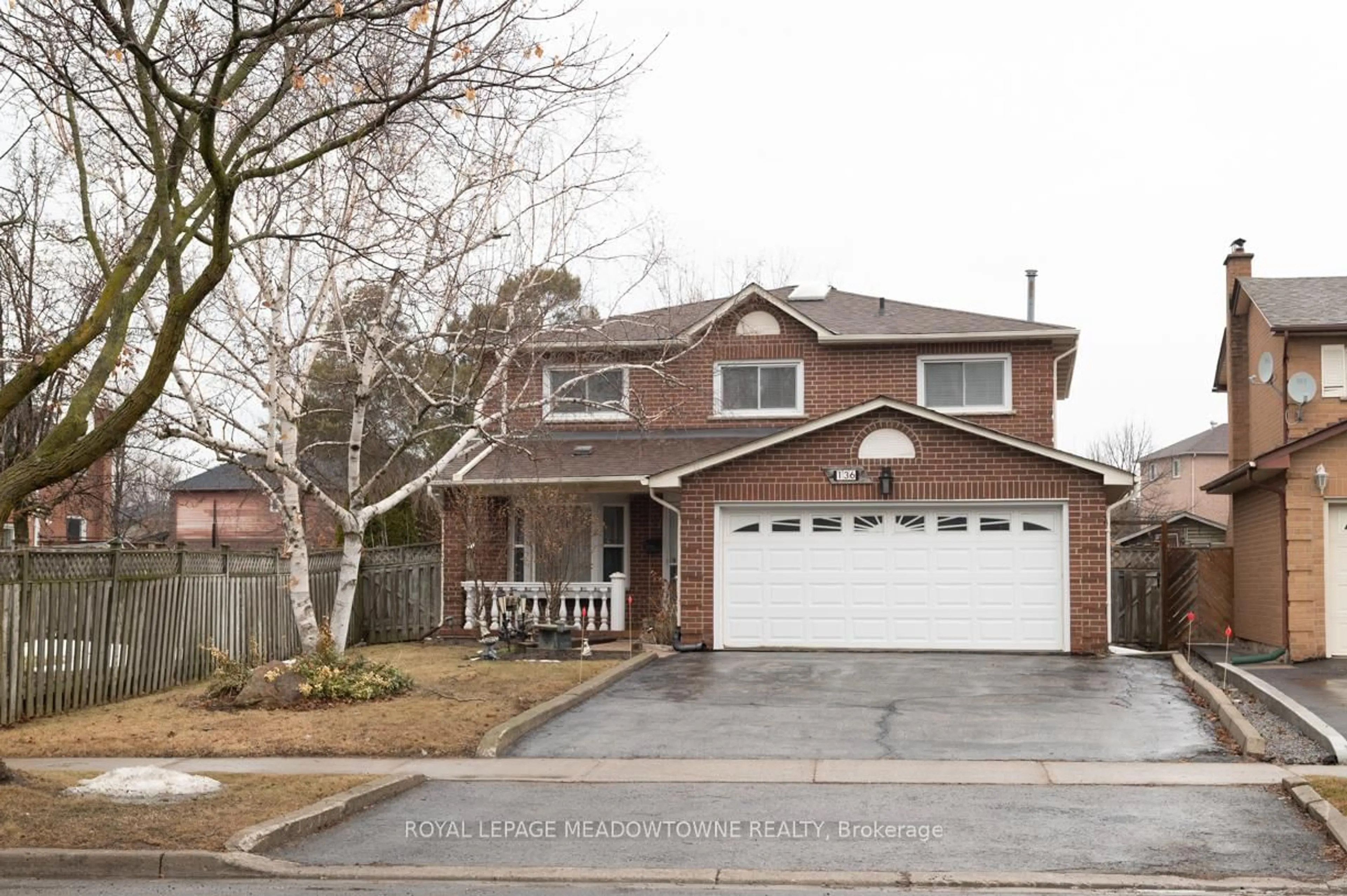 Home with brick exterior material, street for 136 Harvest Moon Dr, Markham Ontario L3R 4M5