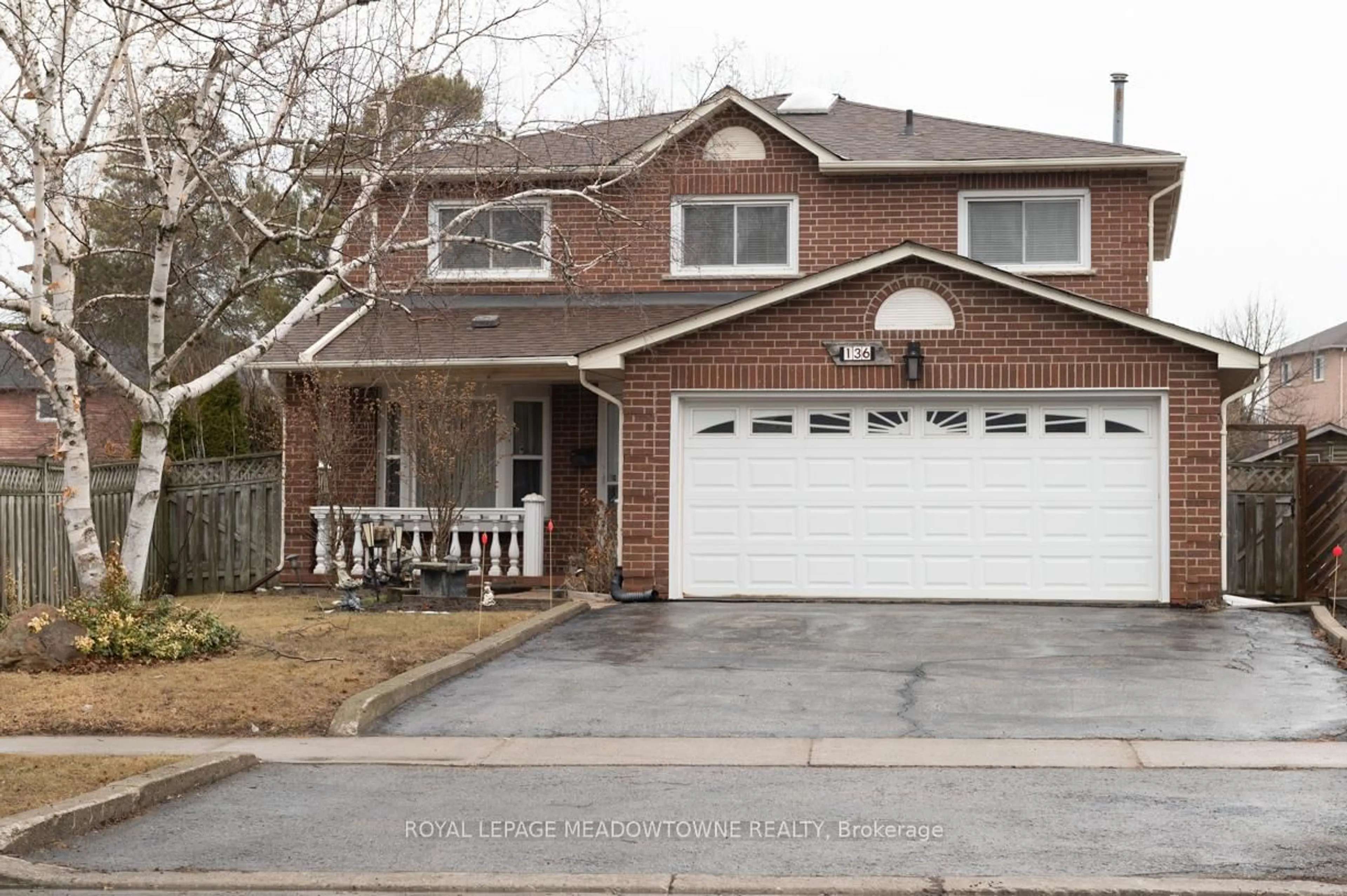 Home with brick exterior material, street for 136 Harvest Moon Dr, Markham Ontario L3R 4M5