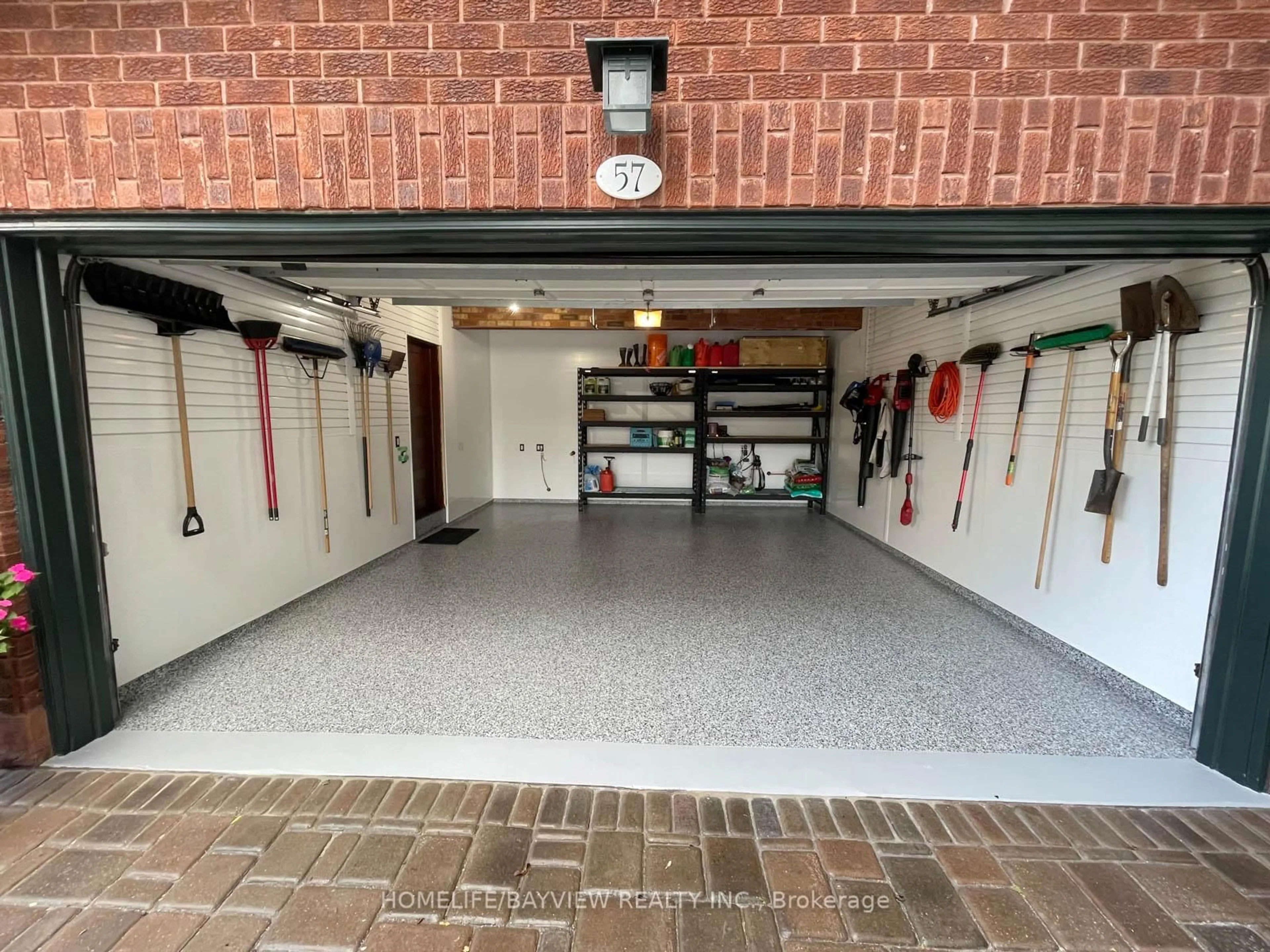 Indoor garage for 57 Lund St, Richmond Hill Ontario L4C 9V7