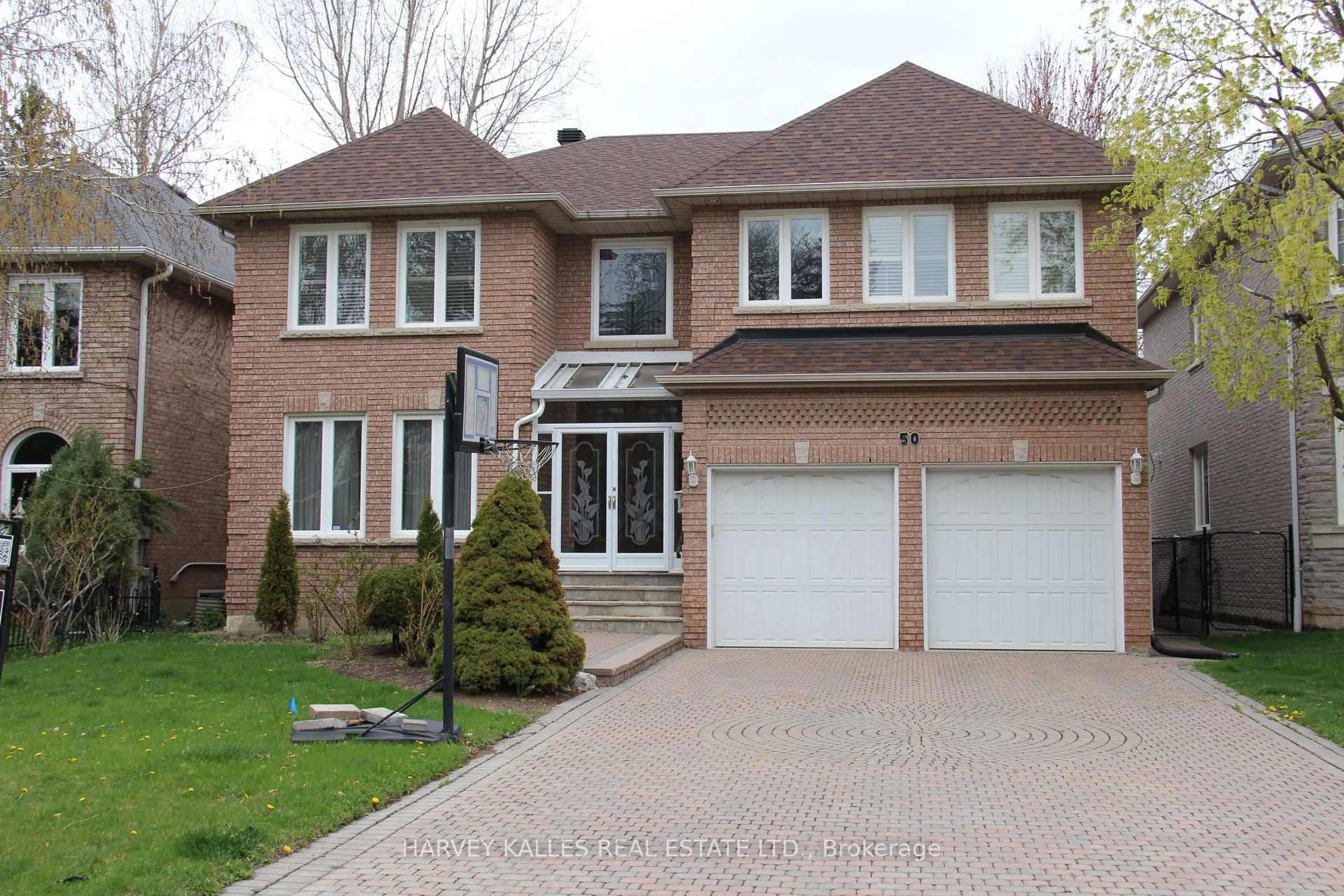 Home with brick exterior material, street for 50 King High Dr, Vaughan Ontario L4J 3N4