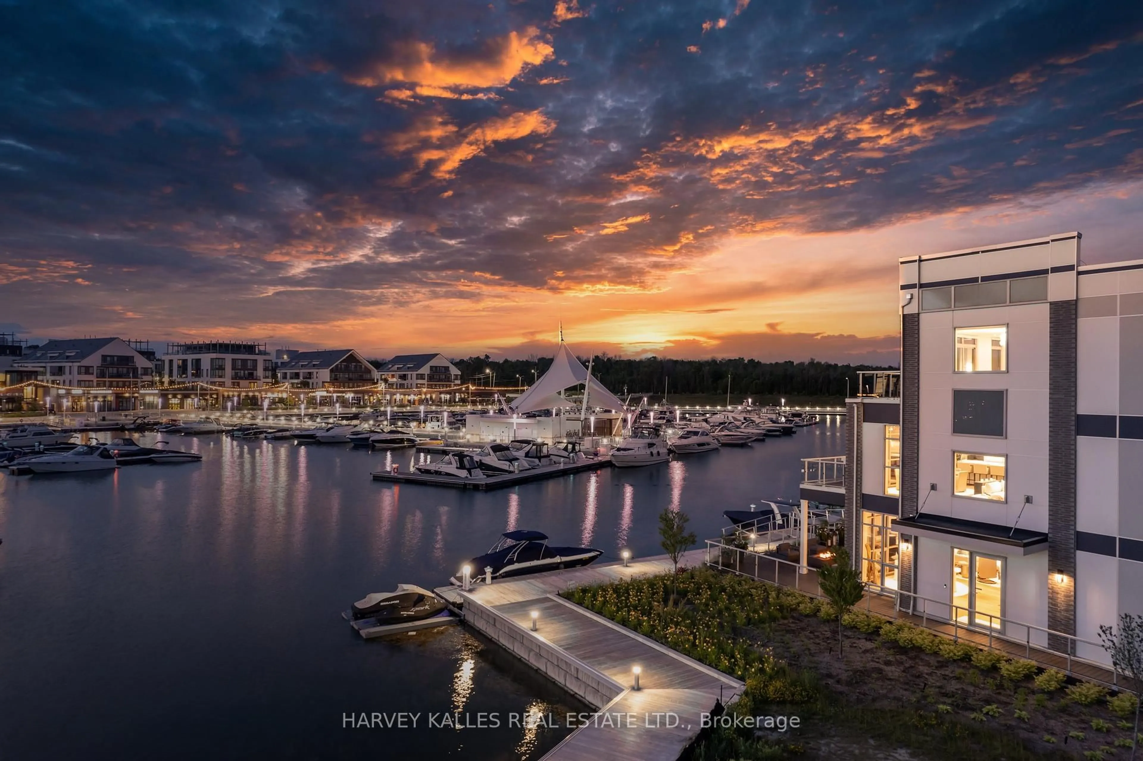 A pic from outside/outdoor area/front of a property/back of a property/a pic from drone, water/lake/river/ocean view for 3730 Mangusta Crt, Innisfil Ontario L9S 0L5