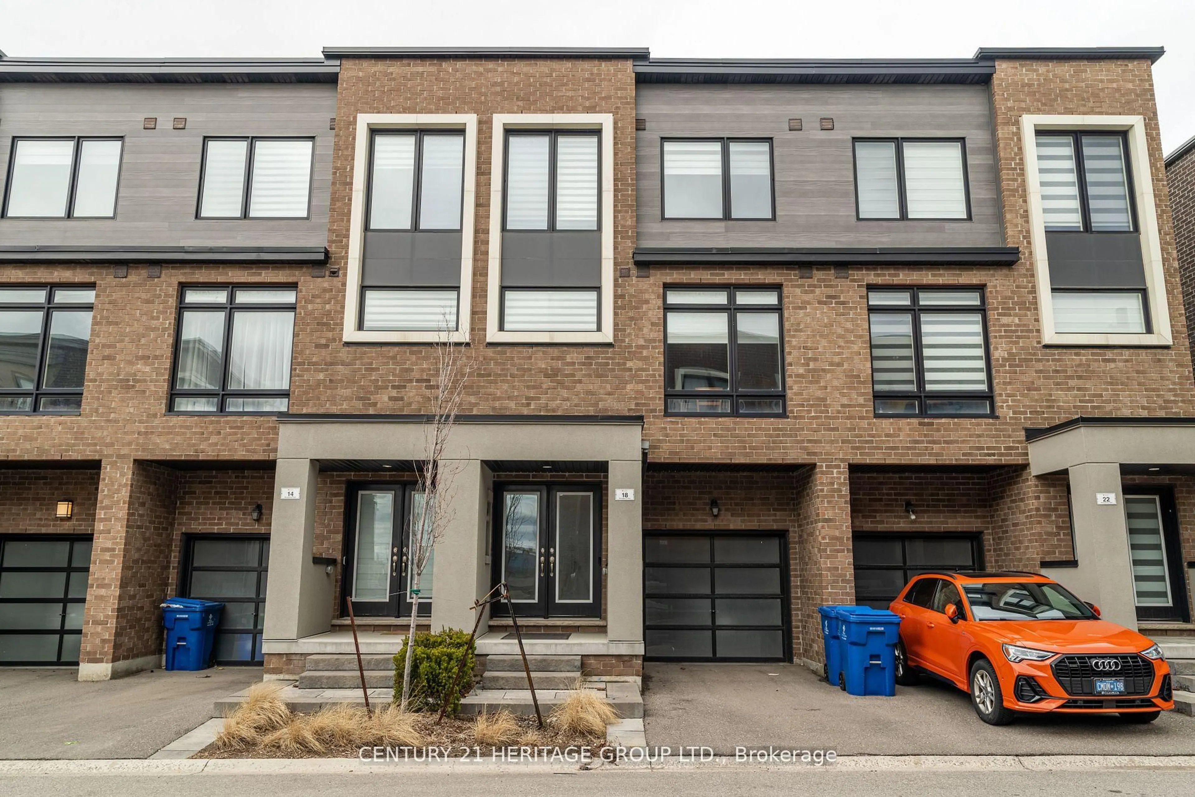 Home with brick exterior material, street for 18 Moneypenny Pl, Vaughan Ontario L4J 0K9
