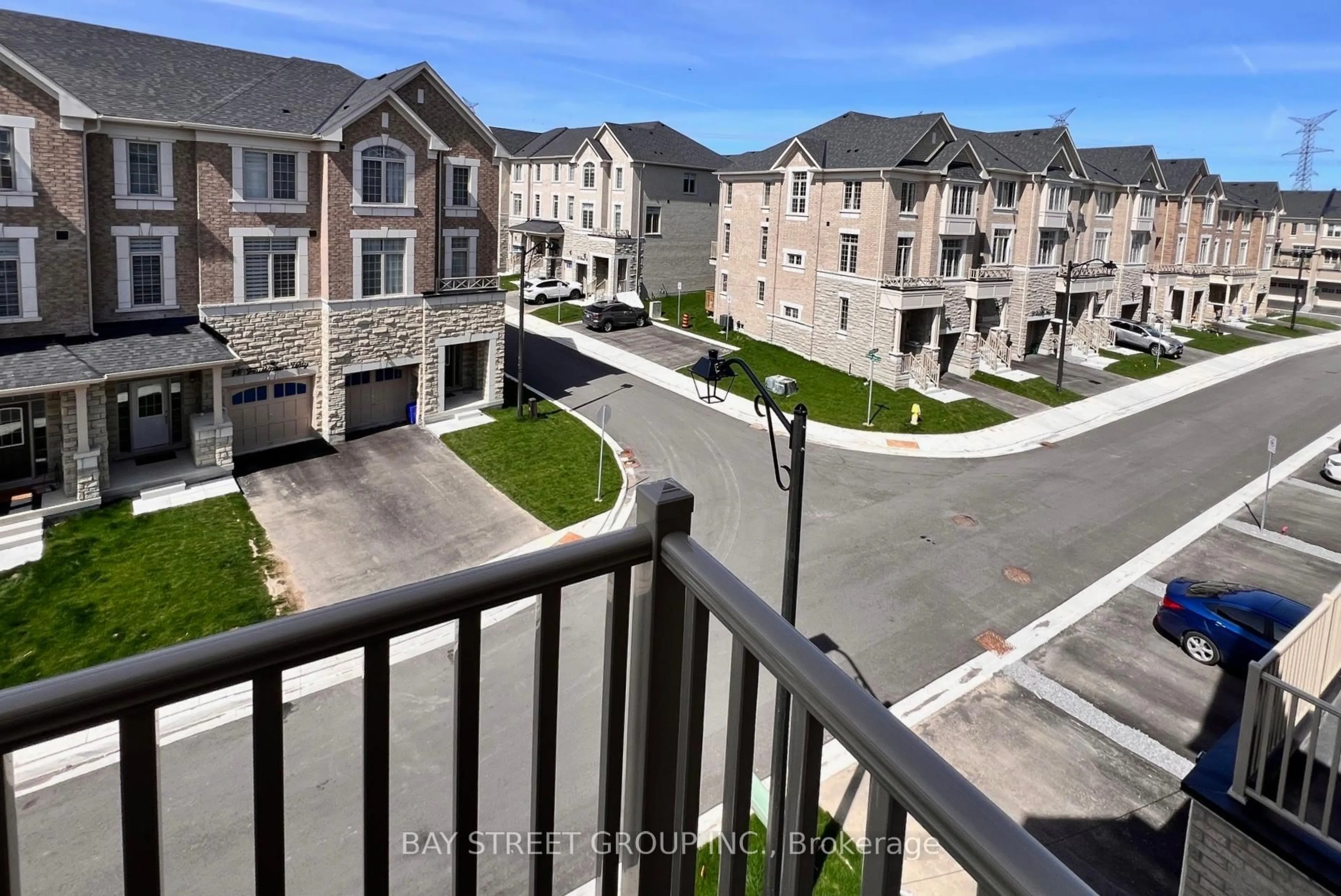 A pic from outside/outdoor area/front of a property/back of a property/a pic from drone, city buildings view from balcony for 3450 Denison St, Markham Ontario L3S 0E9