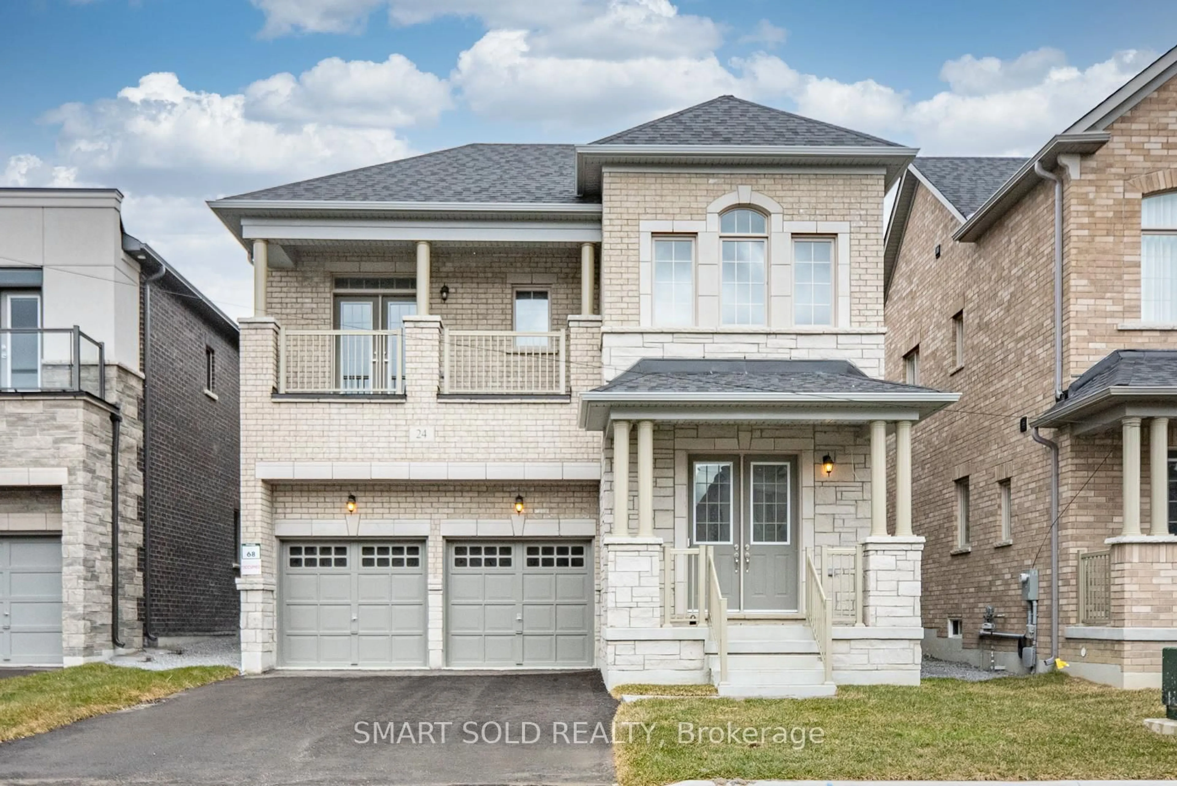 Home with brick exterior material, street for 24 Current Dr, Richmond Hill Ontario L4S 0M5