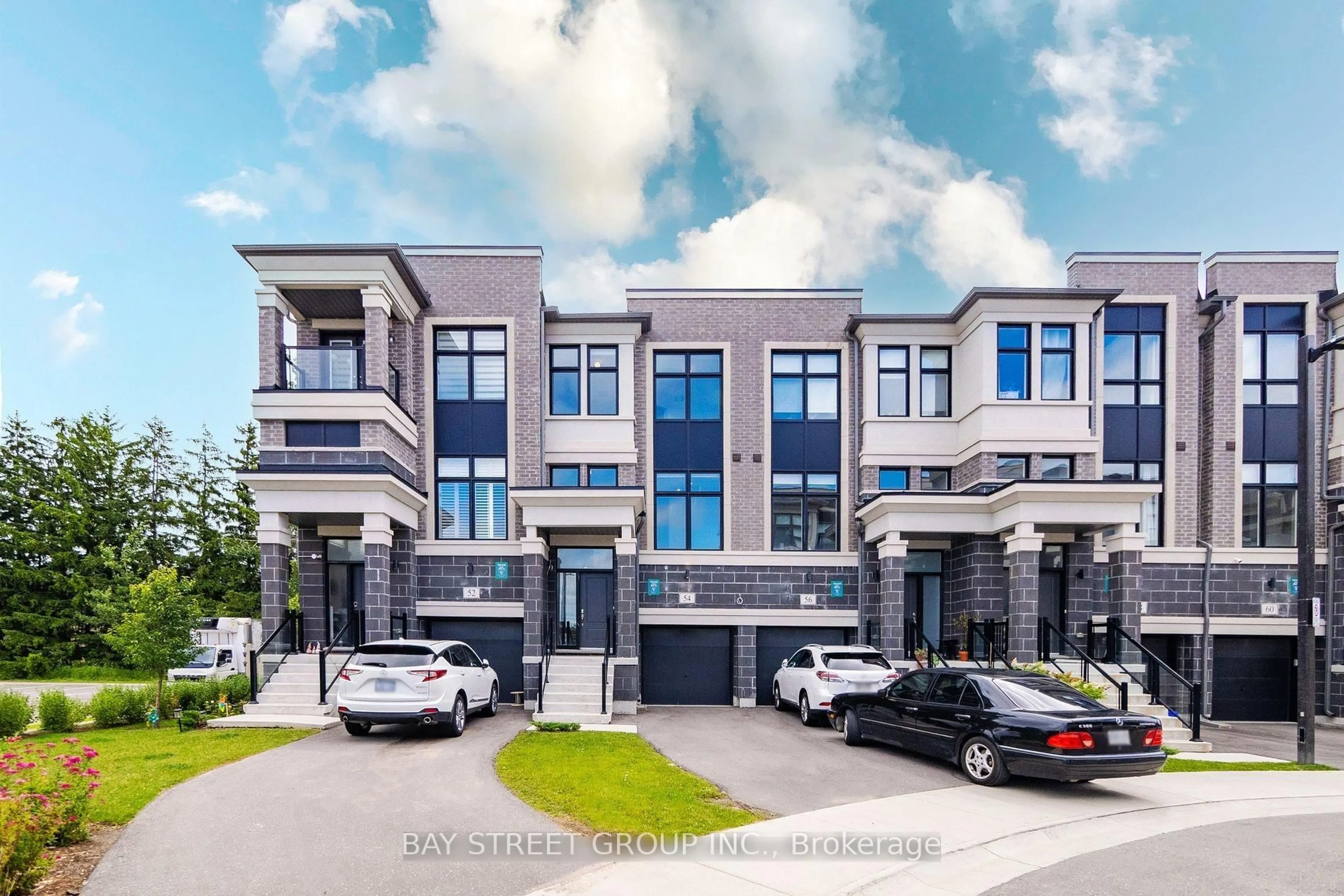 Home with brick exterior material, street for 54 Pantheon Lane, Markham Ontario L6E 0V3