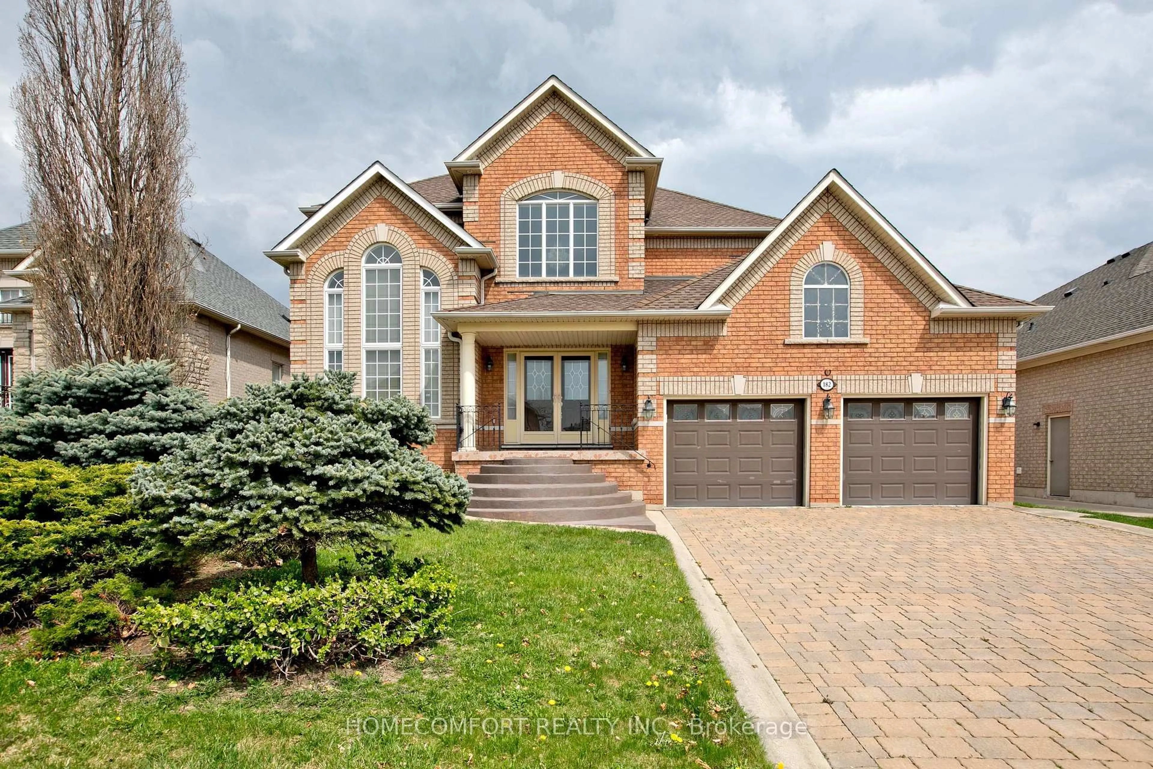 Home with brick exterior material, street for 182 Siderno Cres, Vaughan Ontario L4L 9M5