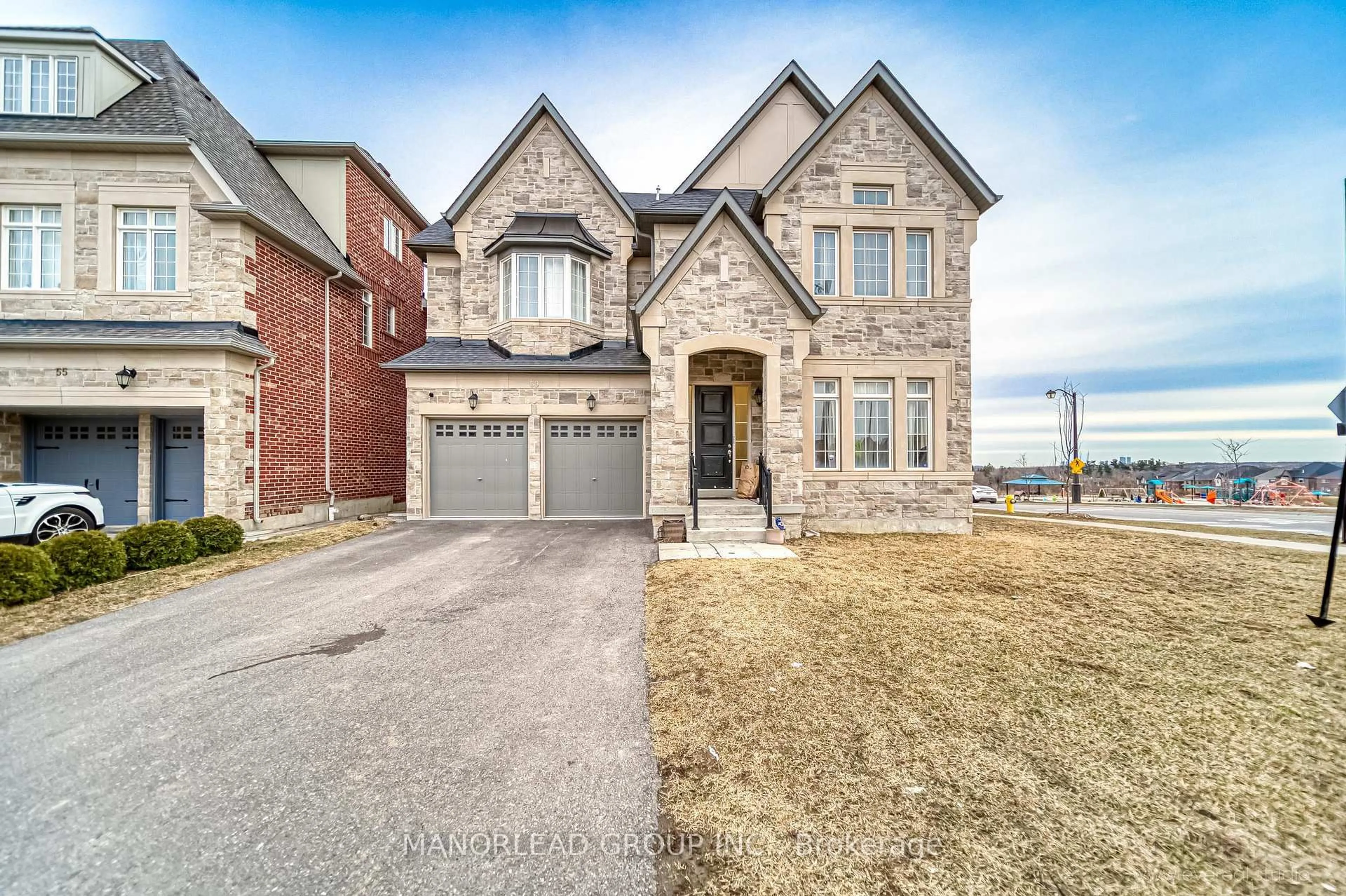 Home with brick exterior material, street for 59 Horse Rake Rd, Vaughan Ontario L6A 4X3