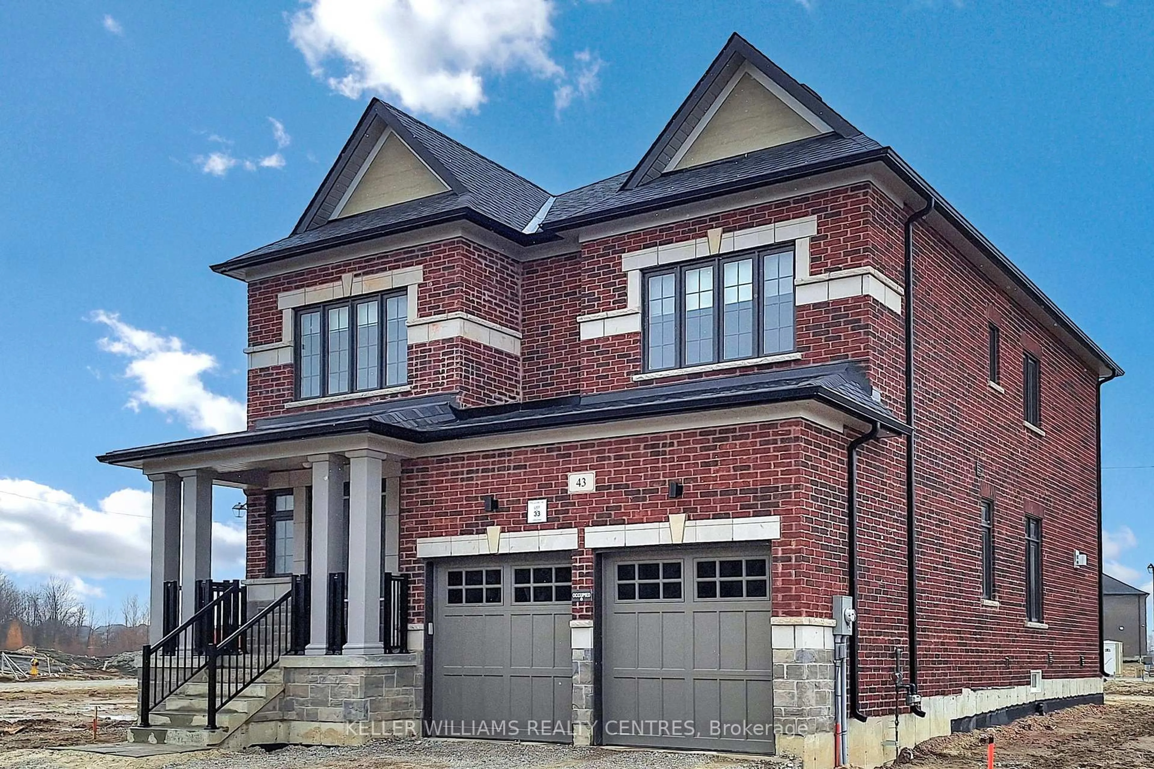 Home with brick exterior material, street for 43 Bud Willmot Way, King Ontario L7B 0S7