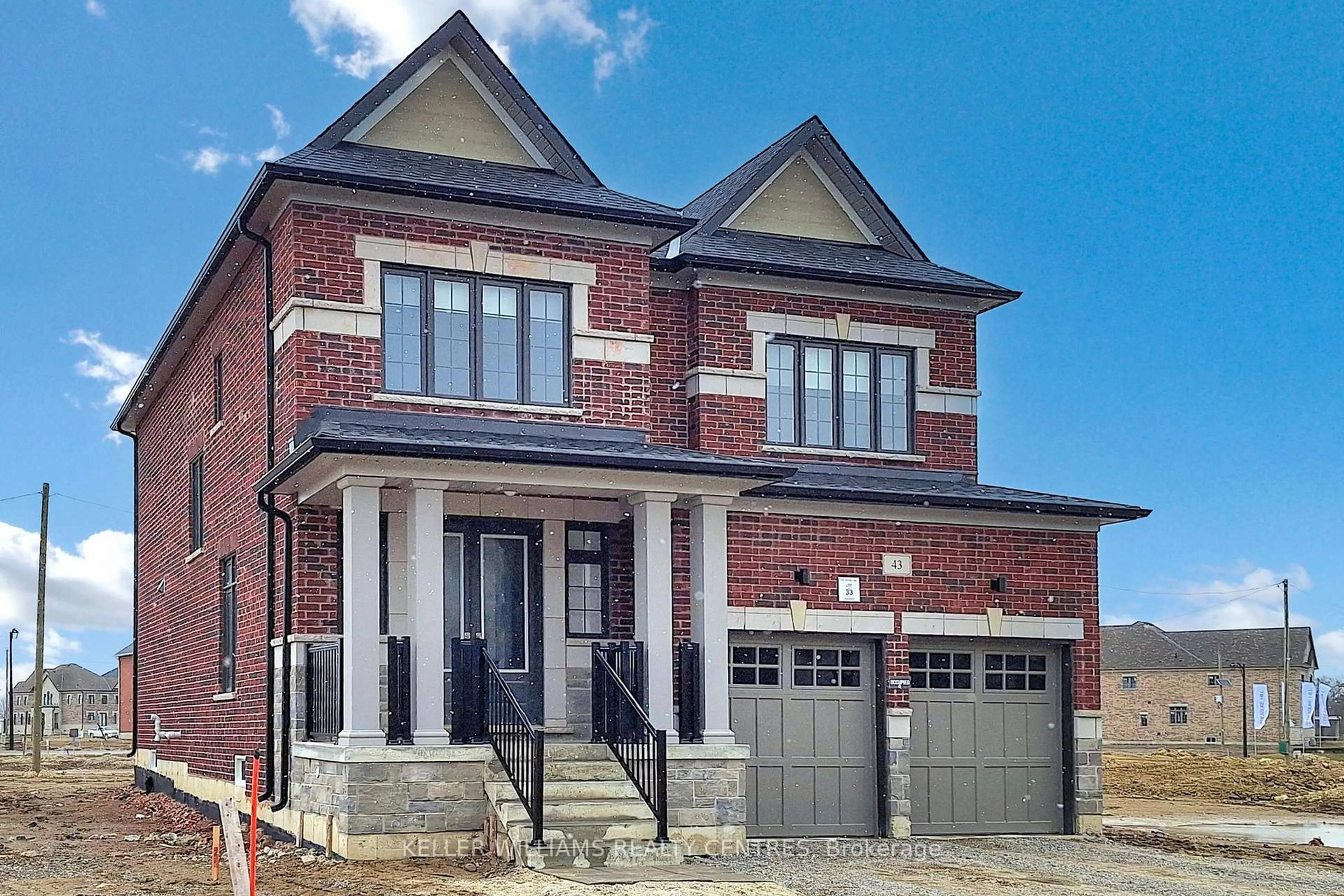 Home with brick exterior material, street for 43 Bud Willmot Way, King Ontario L7B 0S7