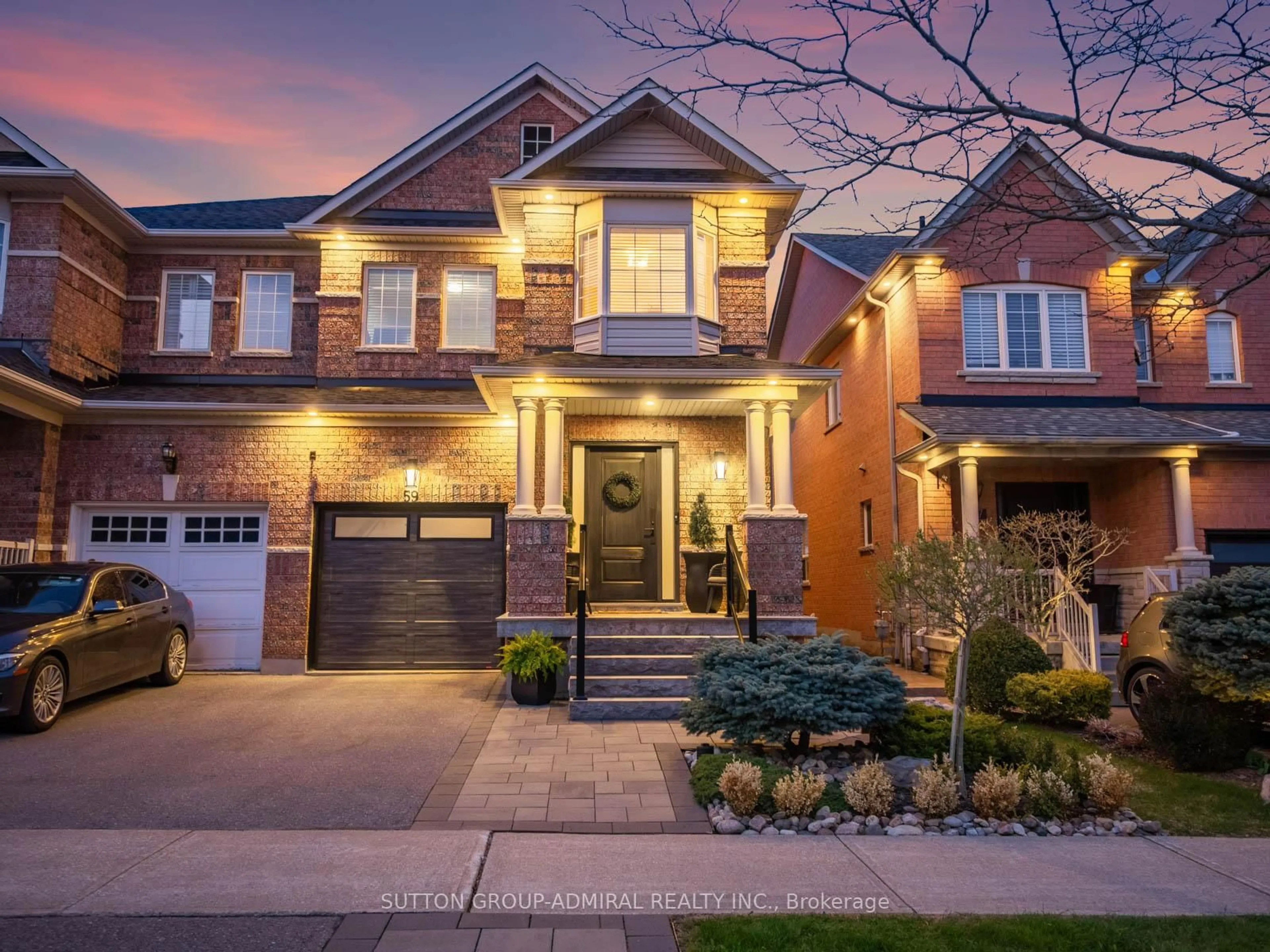 Home with brick exterior material, street for 59 Orion Ave, Vaughan Ontario L4H 0B8