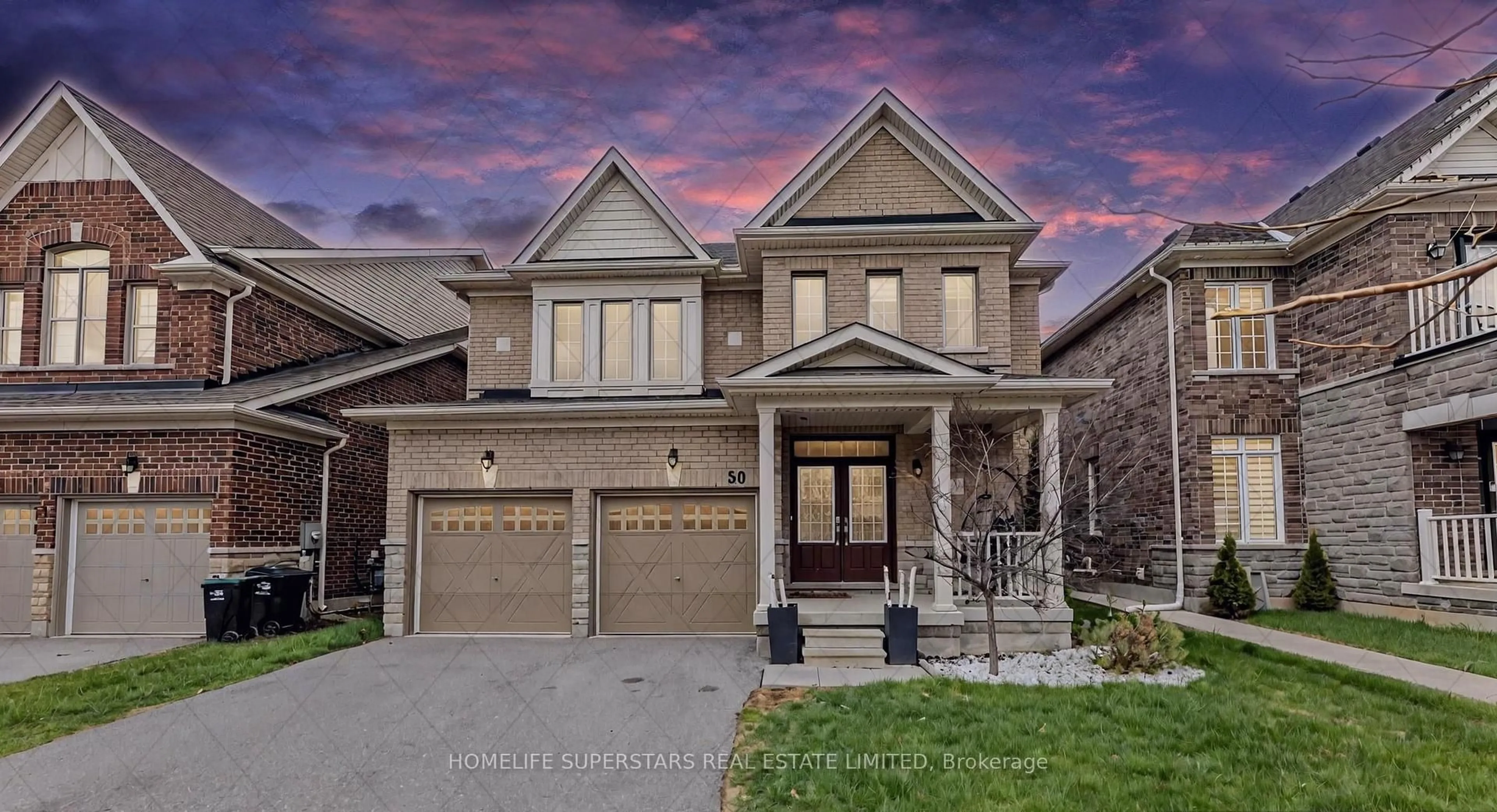 Home with brick exterior material, street for 50 Romanelli Cres, Bradford West Gwillimbury Ontario L3Z 0X7