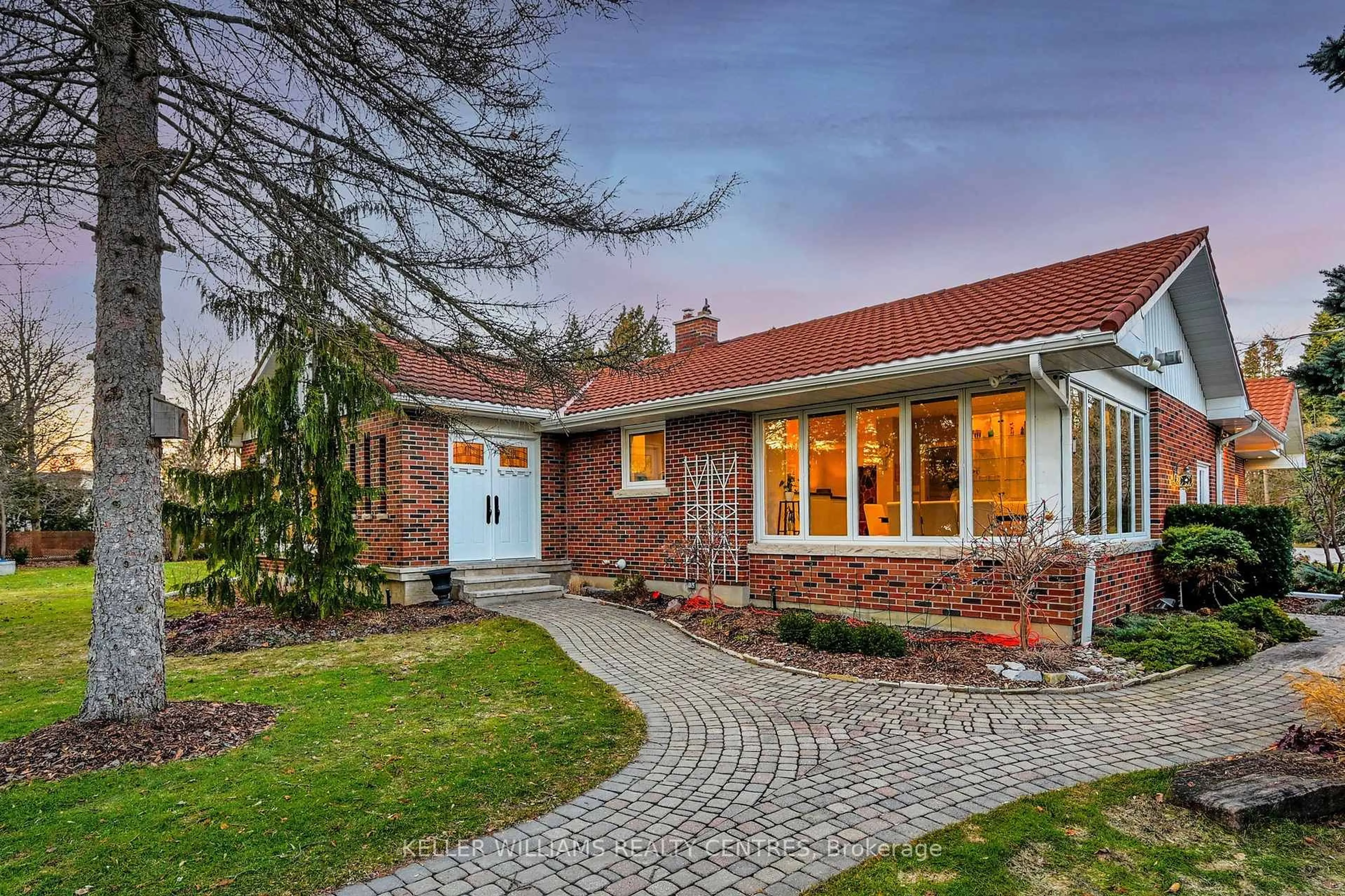 Home with brick exterior material, street for 5024 Lloydtown-Aurora Rd, King Ontario L7B 0E2