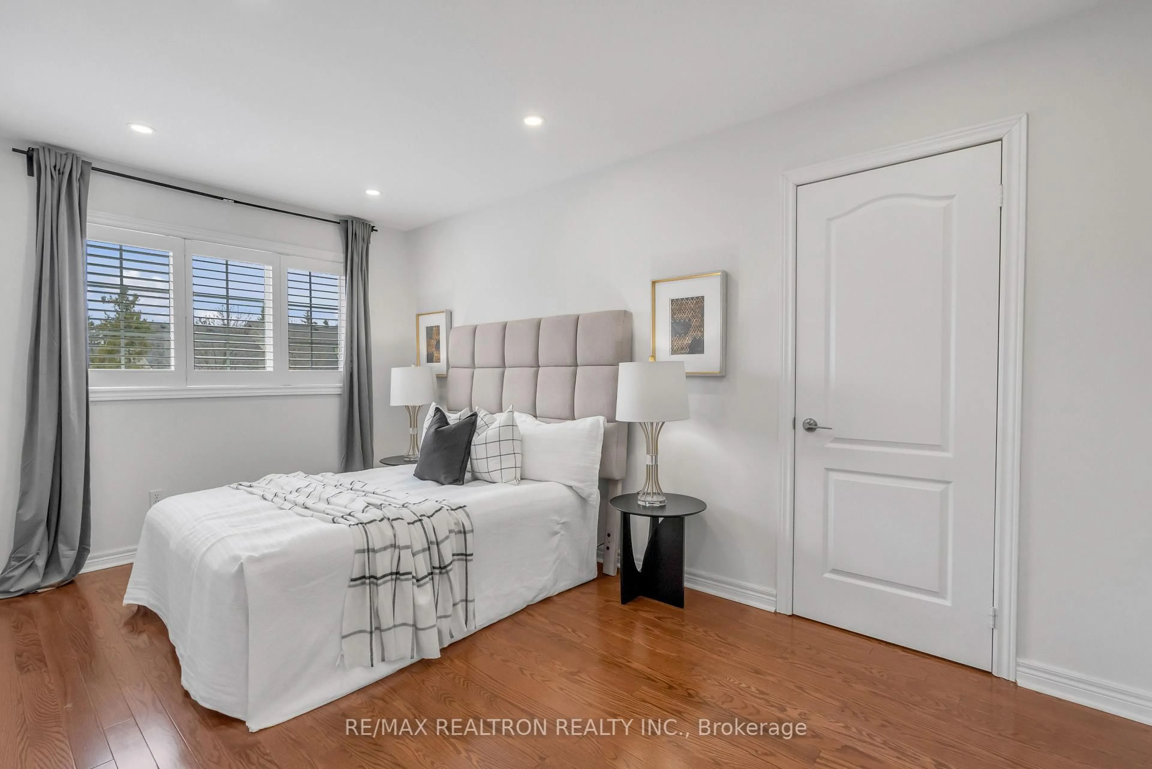 Bedroom with bed, unknown for 15 Chancery Rd, Markham Ontario L6E 1T7