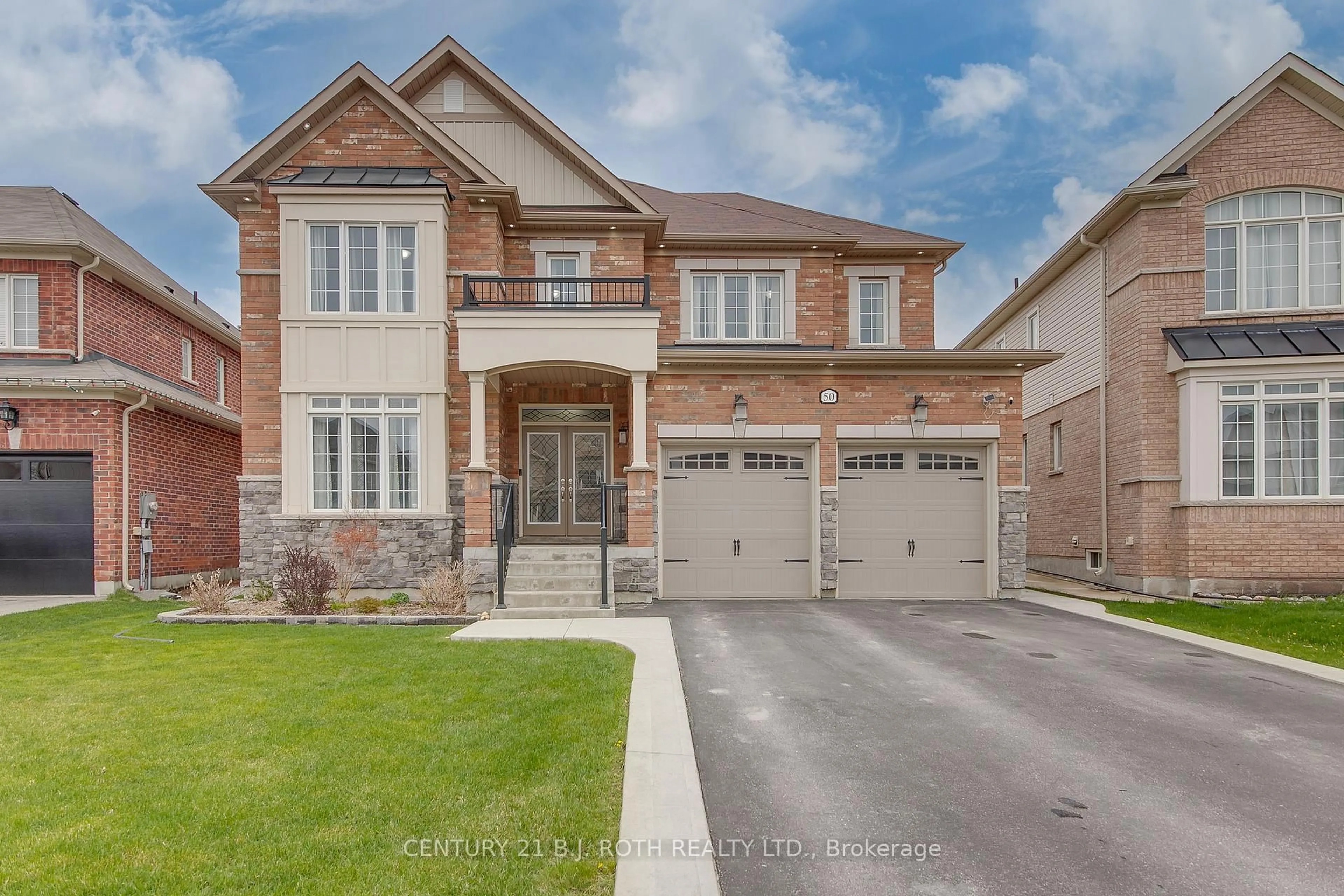 Home with brick exterior material, street for 50 Latimer Ave, Essa Ontario L3W 0N3