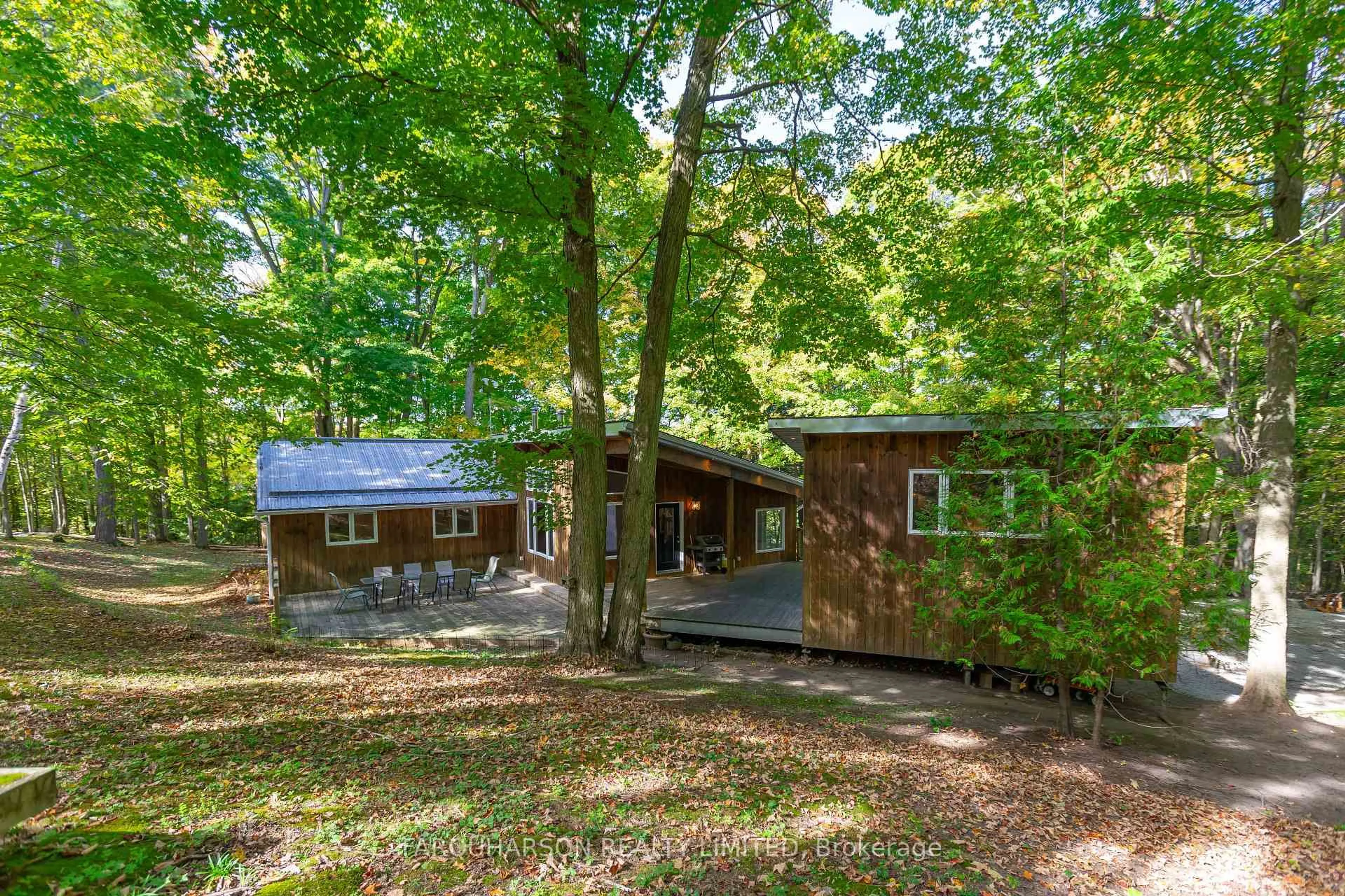A pic from outside/outdoor area/front of a property/back of a property/a pic from drone, forest/trees view for 5889 Concession 2 Rd, Uxbridge Ontario L4A 7X4