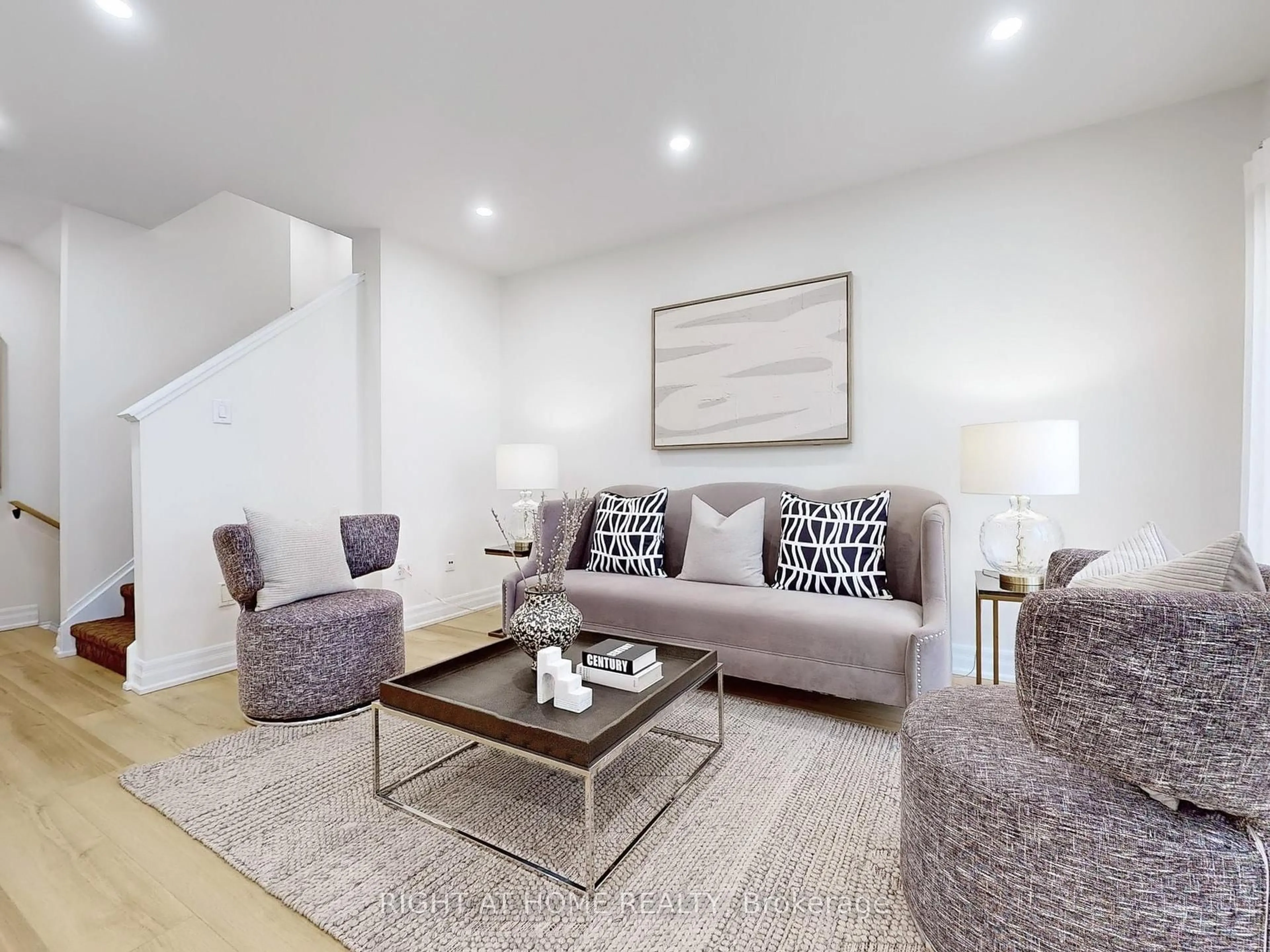 Living room with furniture, unknown for 735 New Westminster Dr #3, Vaughan Ontario L4J 7Y9