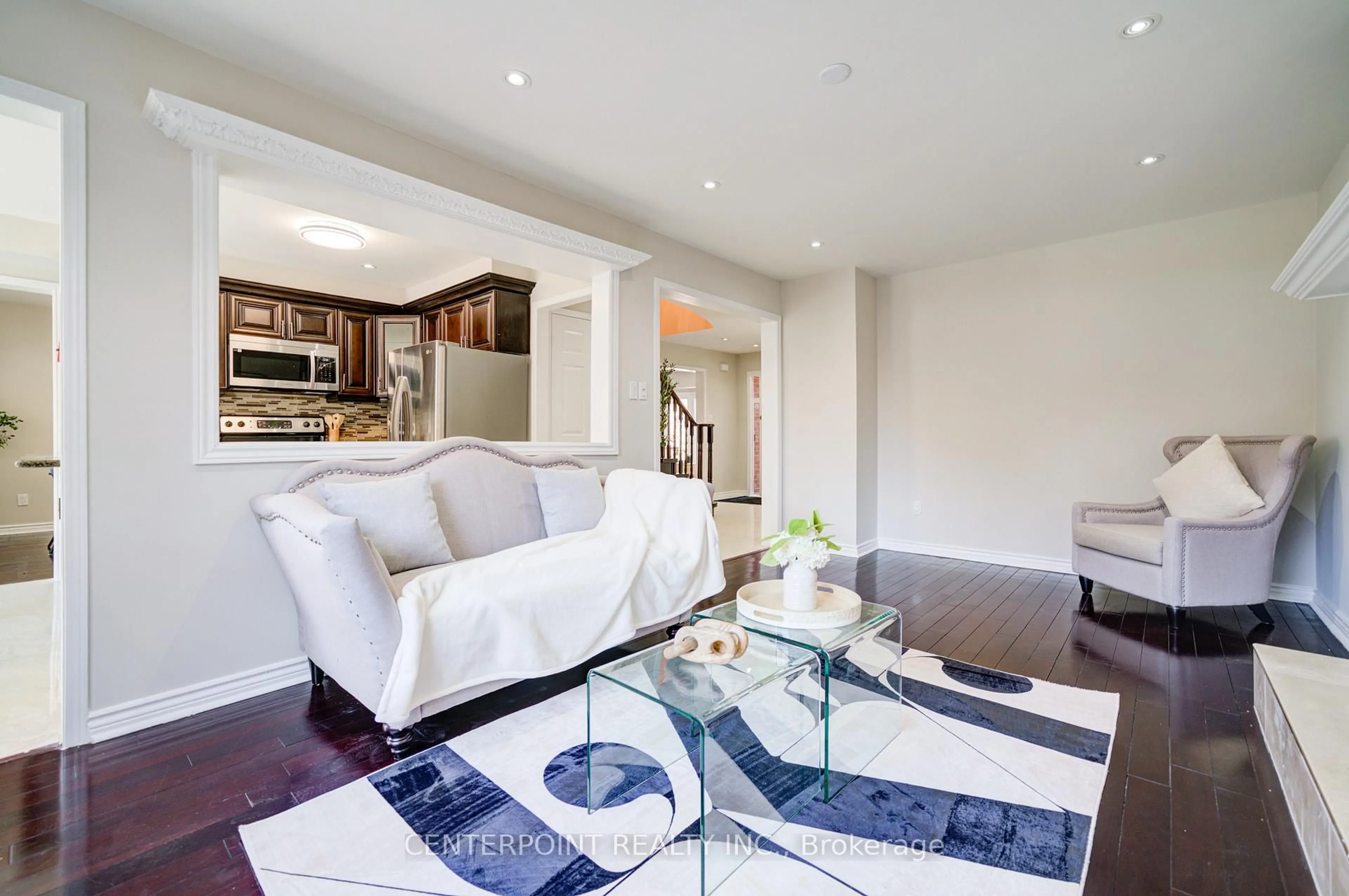 Living room with furniture, unknown for 20 Norman Ross Dr, Markham Ontario L3S 3E8