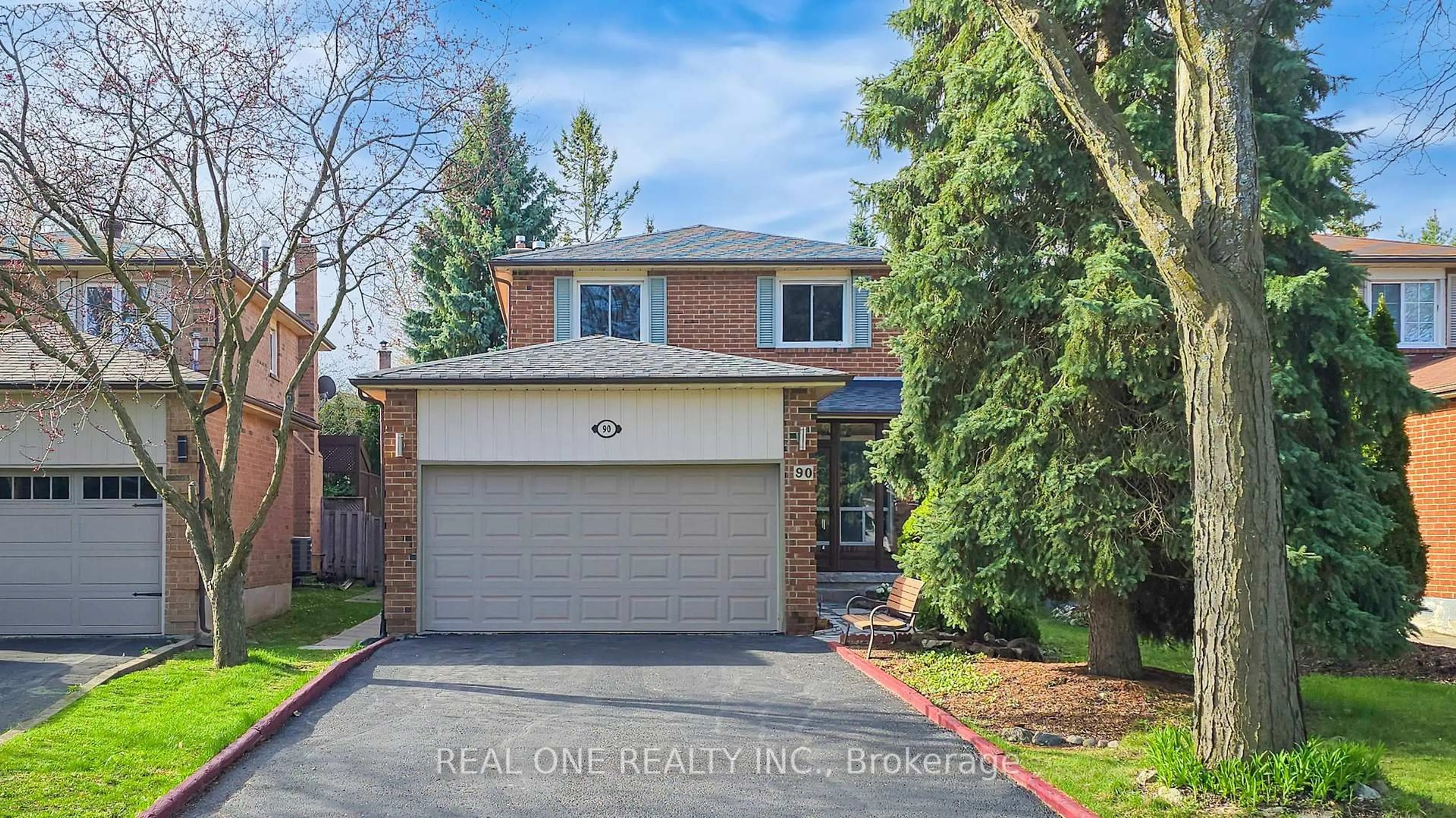 Home with brick exterior material, street for 90 Spragg Circ, Markham Ontario L3P 5W5