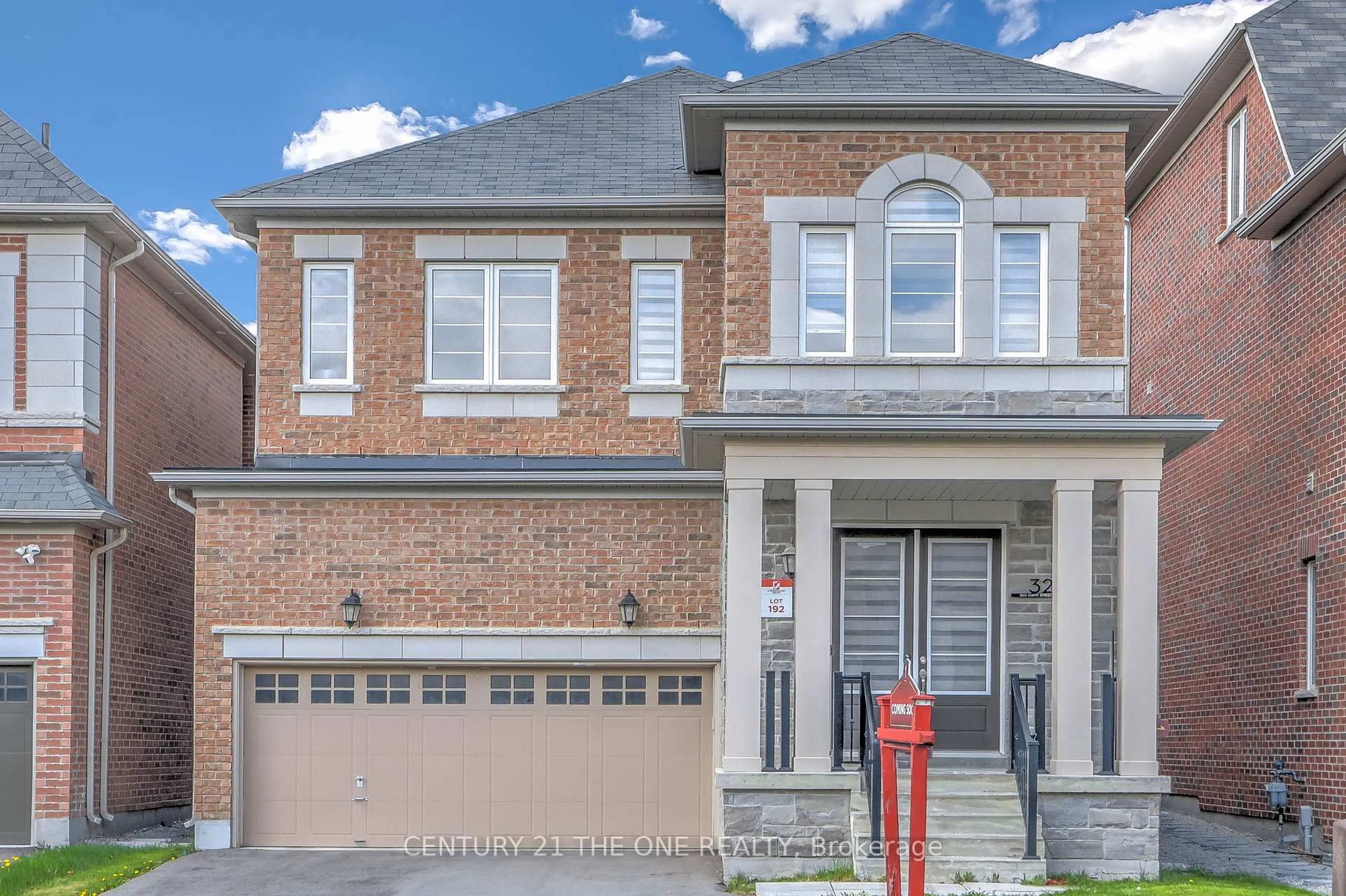 Home with brick exterior material, street for 32 Red Giant St, Richmond Hill Ontario L4C 4Y4