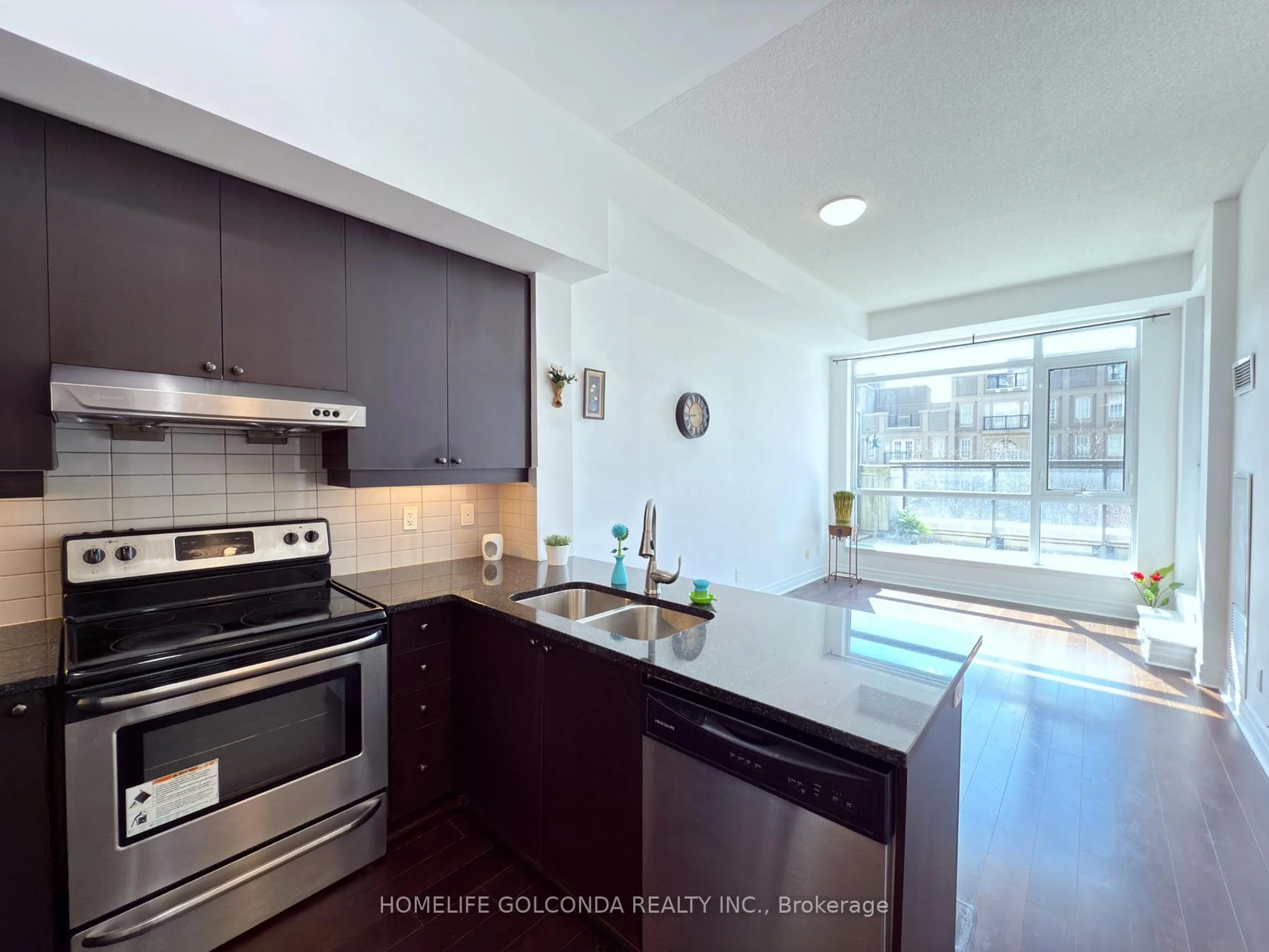 Open concept kitchen, unknown for 8130 Birchmount Rd #215, Markham Ontario L6G 0E4