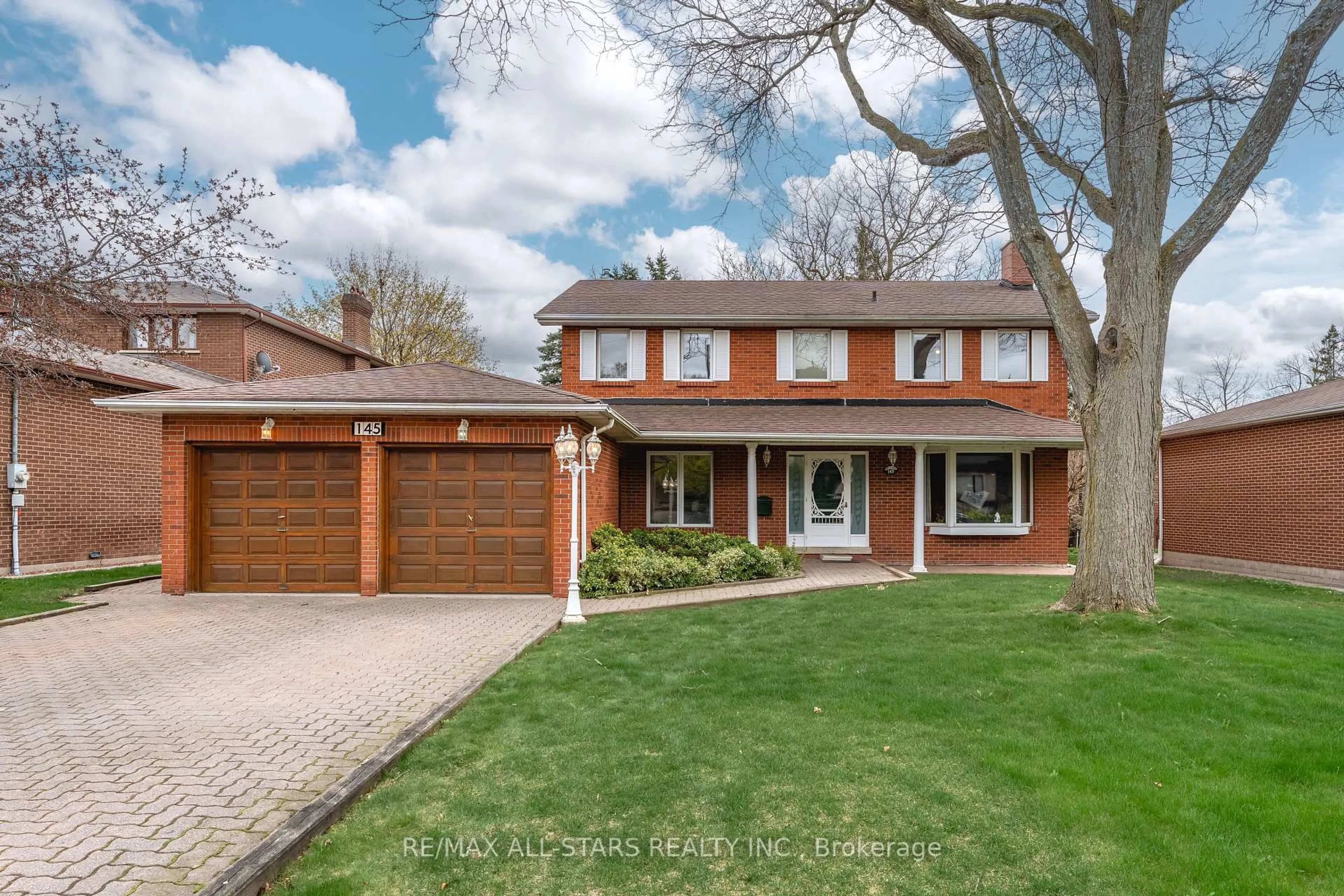 Home with brick exterior material, street for 145 Pemberton Rd, Richmond Hill Ontario L4C 3T6