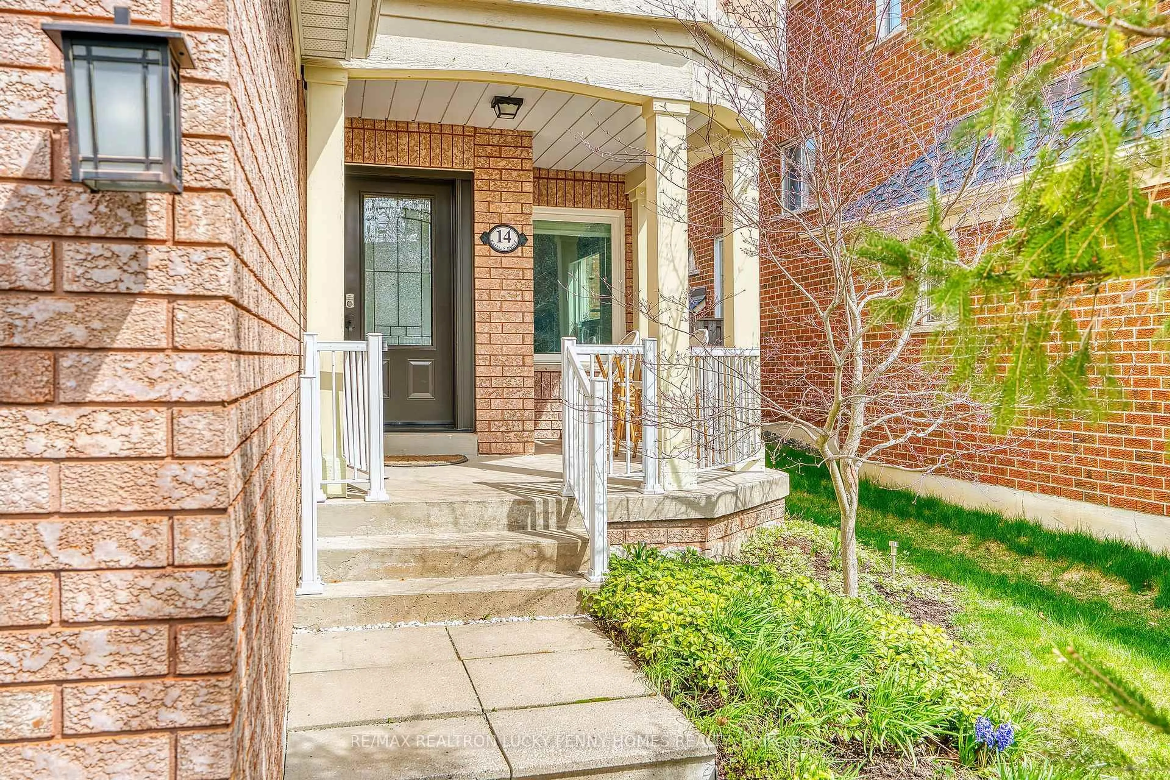 Home with brick exterior material, street for 14 Kaitlin Dr, Richmond Hill Ontario L4E 3W6