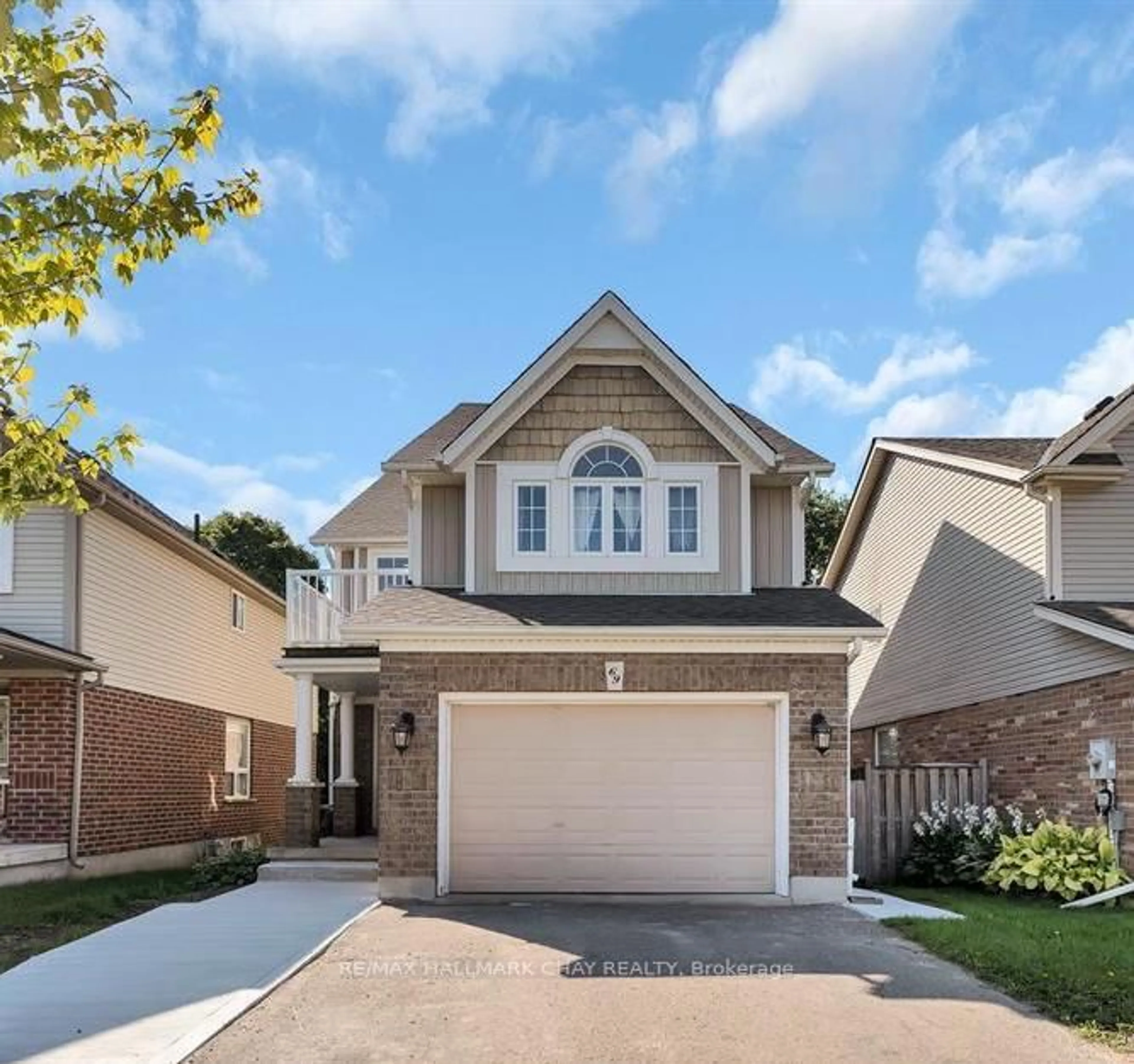 Home with brick exterior material, street for 69 Wallace St, New Tecumseth Ontario L9R 2G6