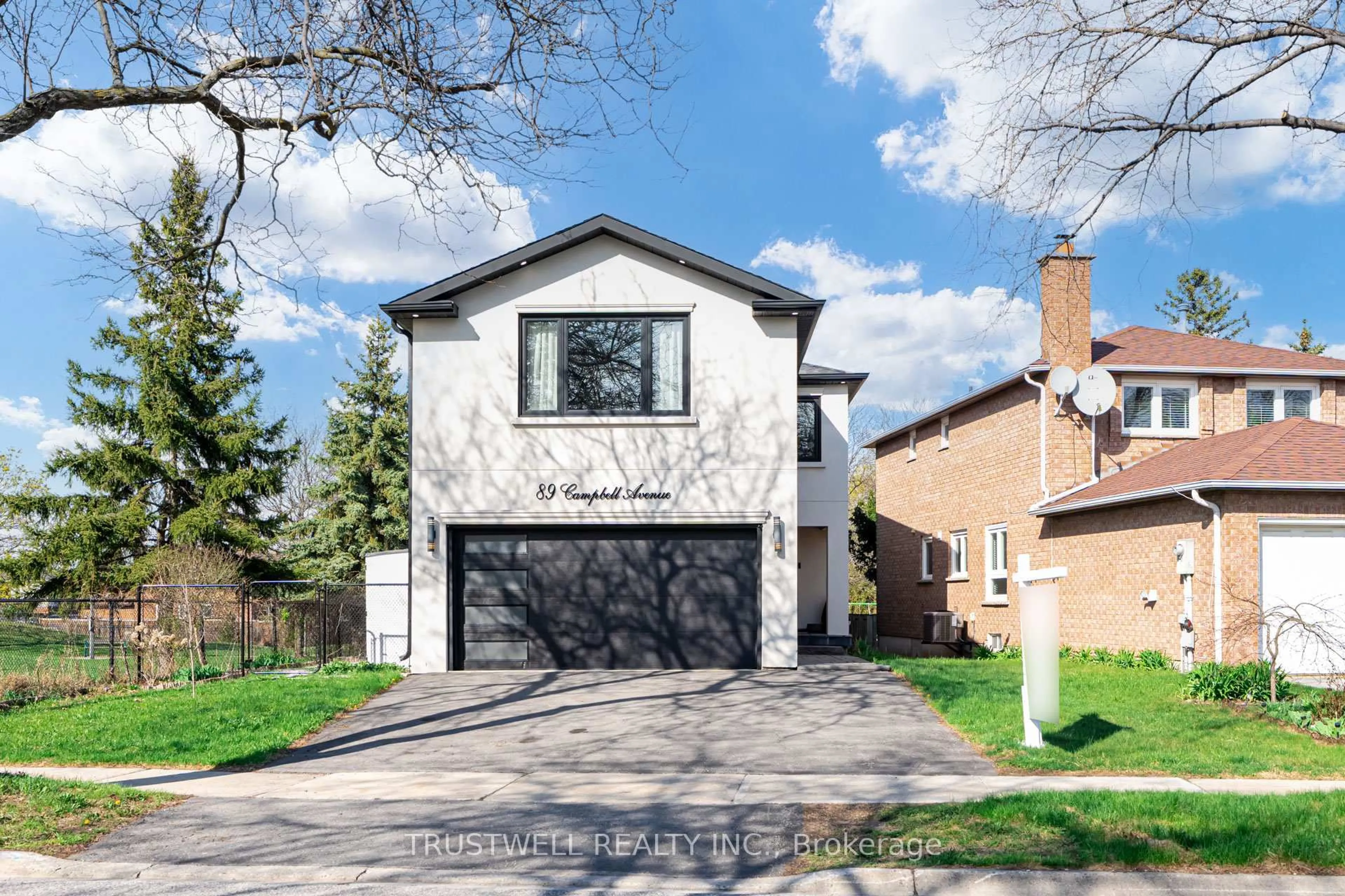Home with brick exterior material, street for 89 Campbell Ave, Vaughan Ontario L4J 4Z3