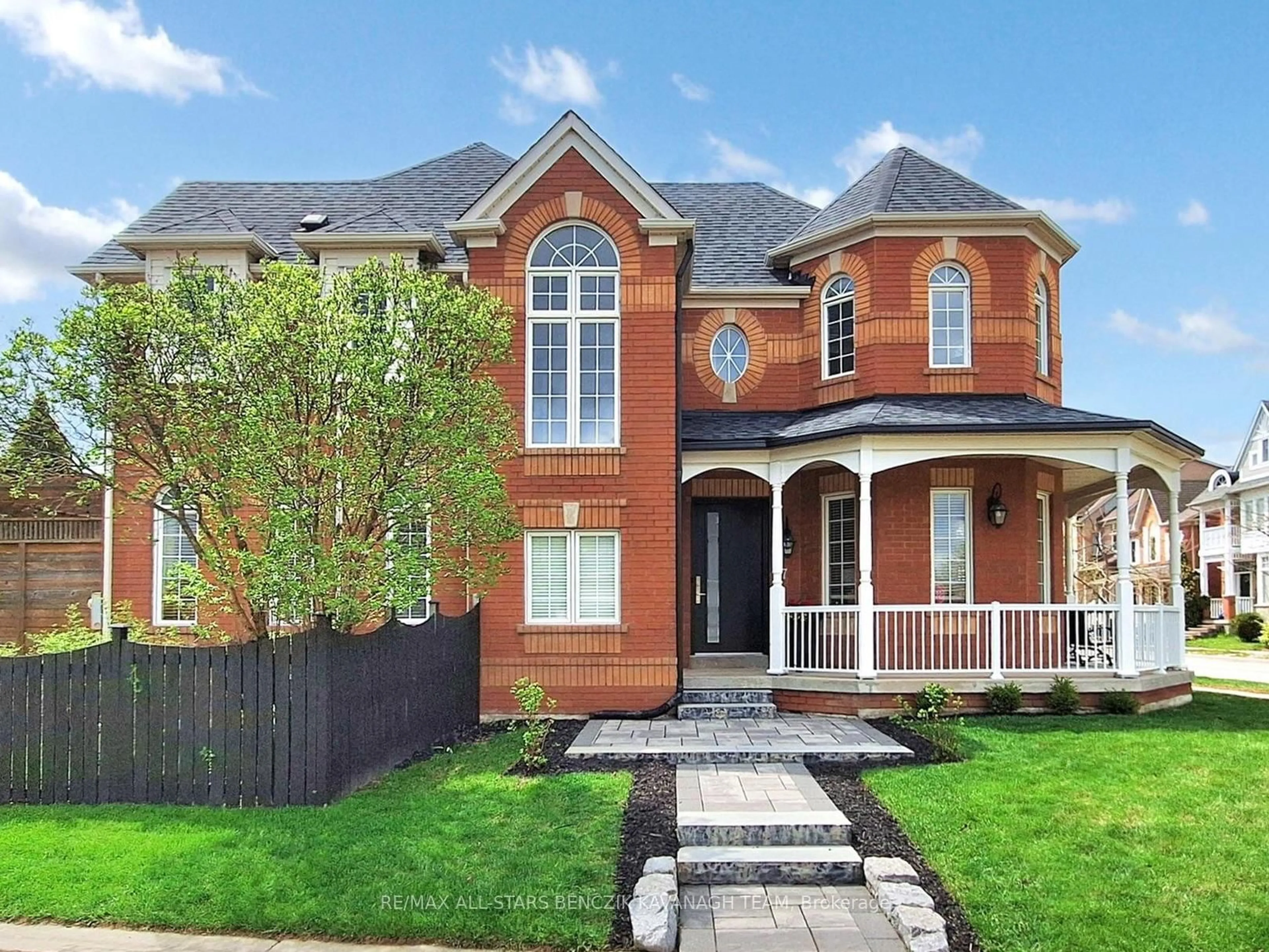 Home with brick exterior material, street for 27 Spring Meadow Ave, Markham Ontario L6B 1B5