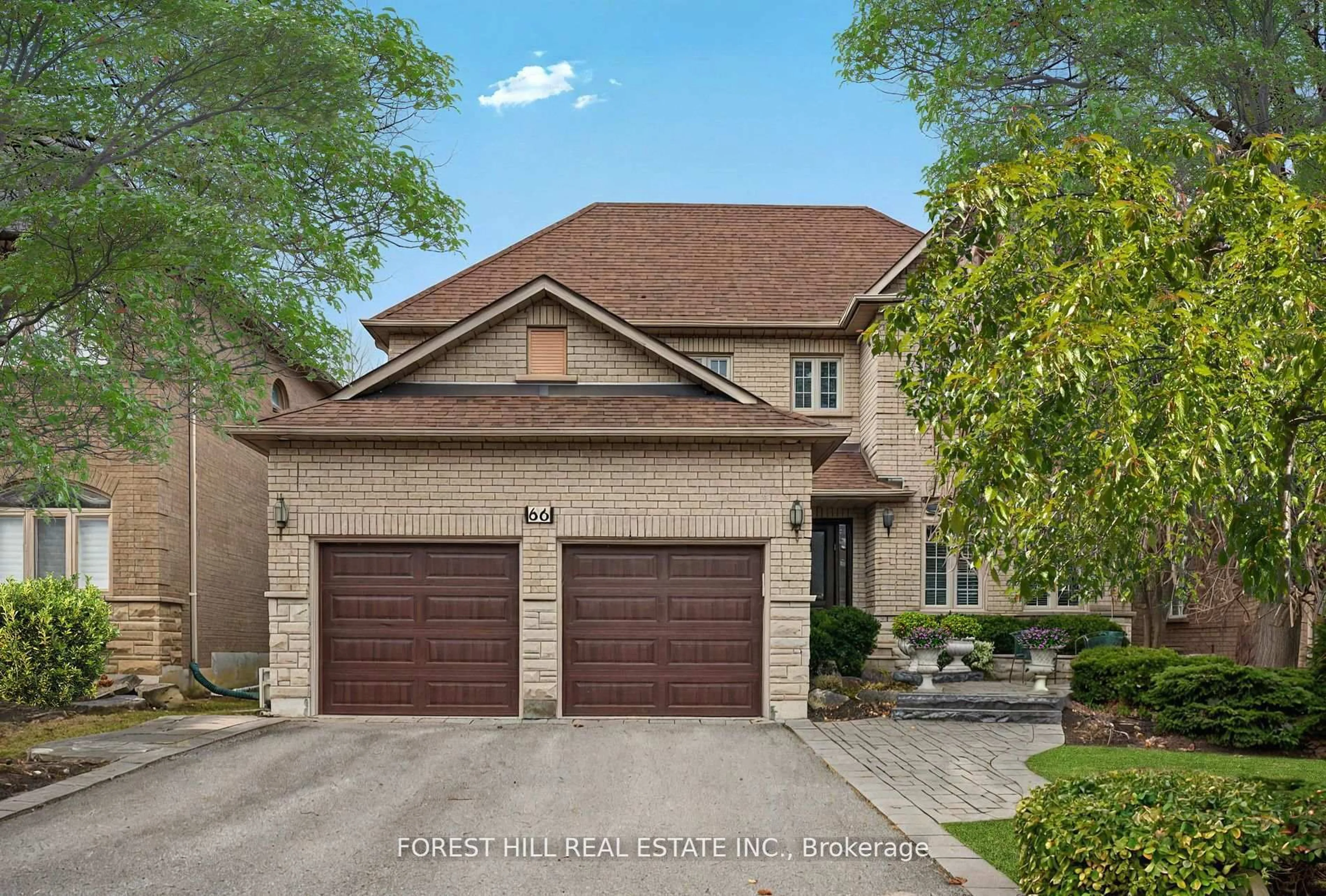 Home with brick exterior material, street for 66 Sanibel Cres, Vaughan Ontario L4J 8K7