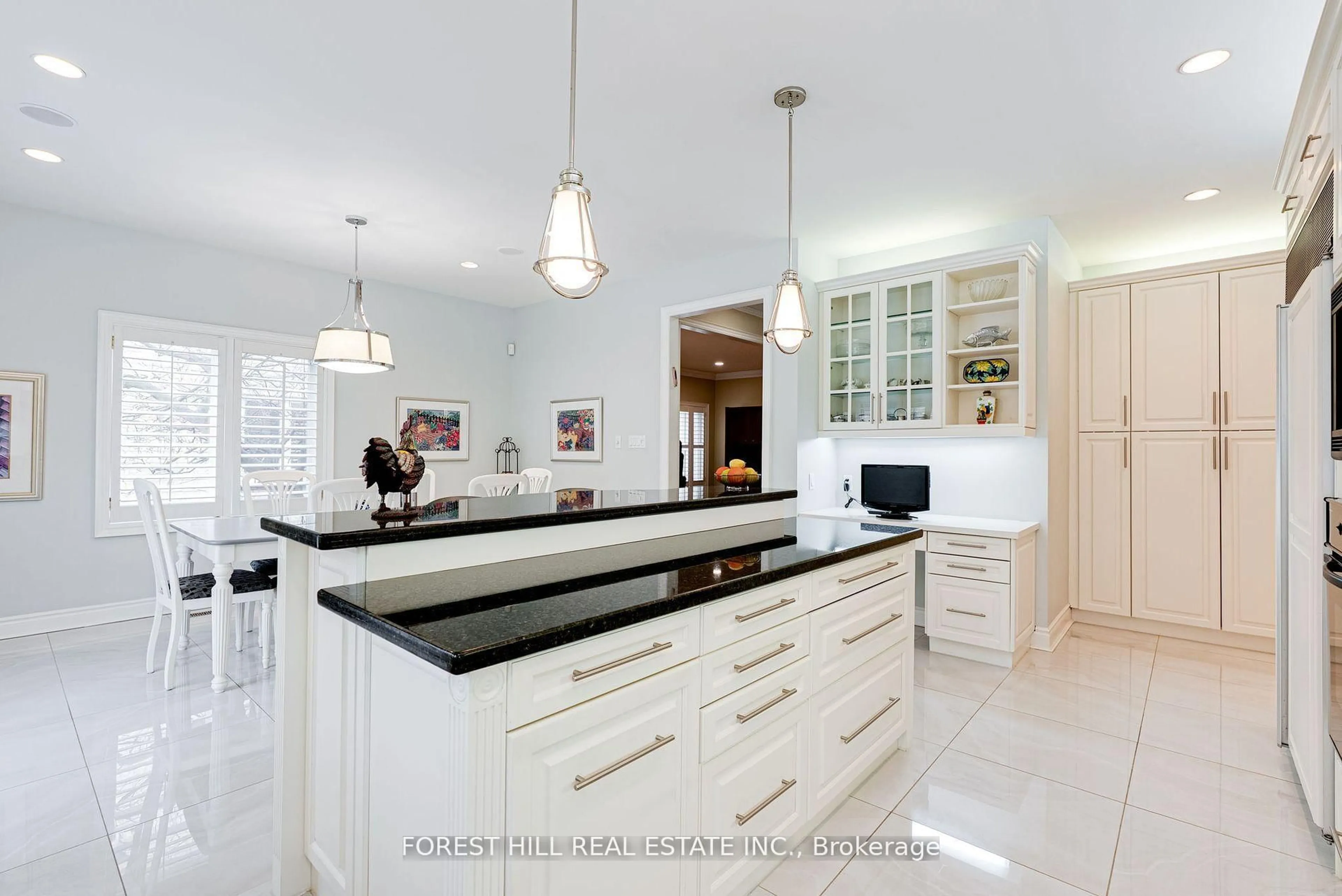 Contemporary kitchen, ceramic/tile floor for 66 Sanibel Cres, Vaughan Ontario L4J 8K7