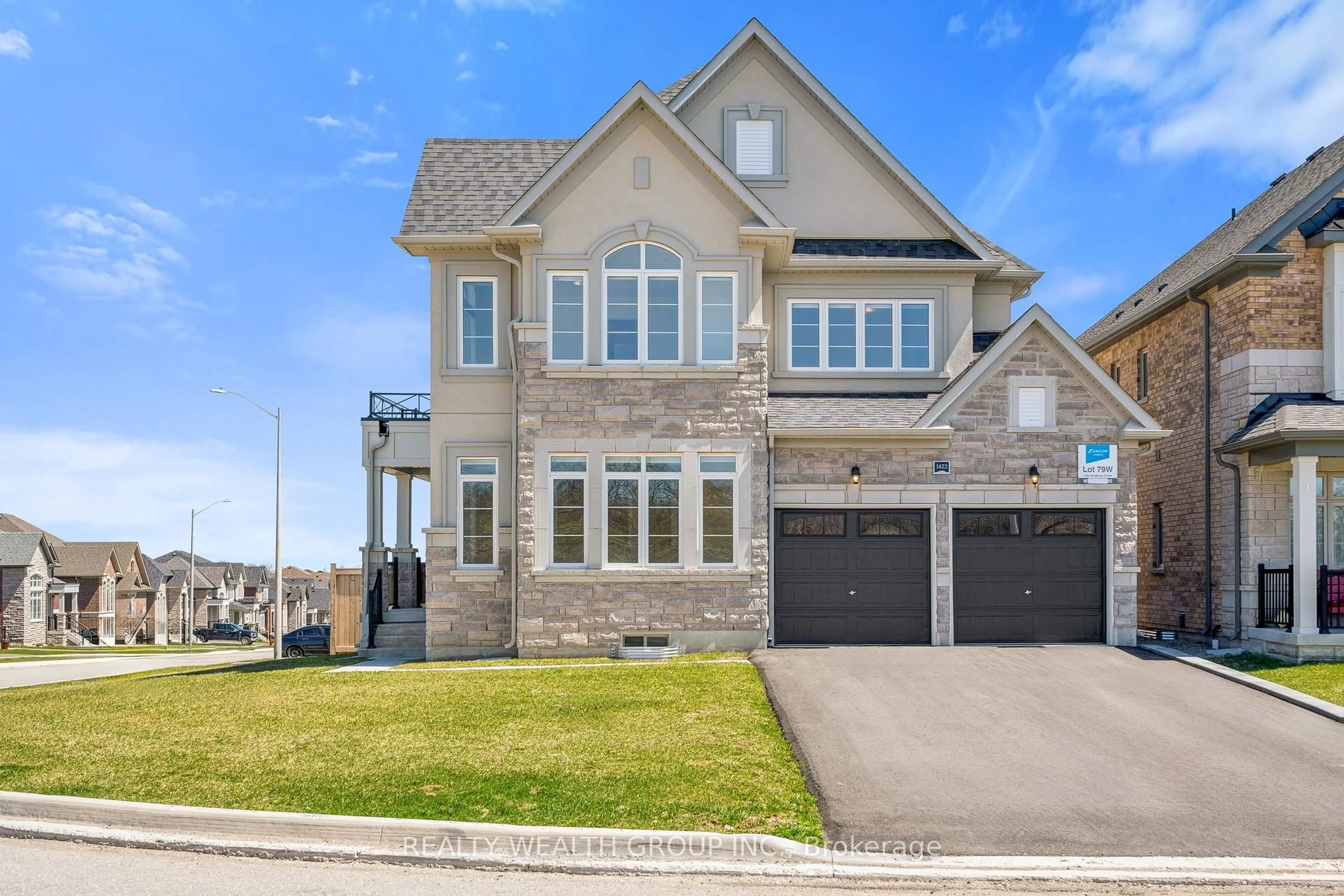 Home with brick exterior material, street for 1422 Broderick St, Innisfil Ontario L9S 4W1