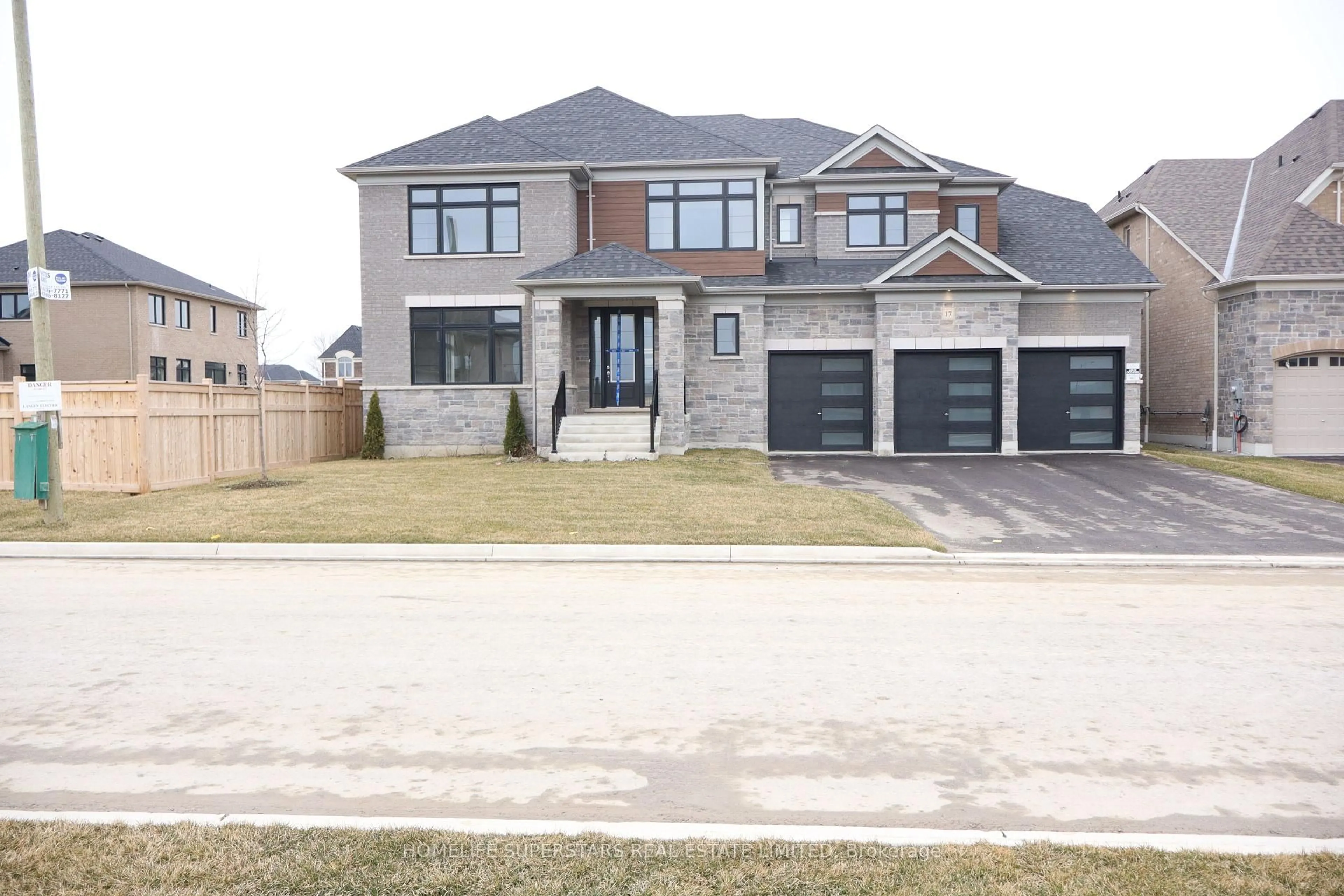 Home with brick exterior material, street for 17 Bellflower Cres, Adjala-Tosorontio Ontario L0G 1W0